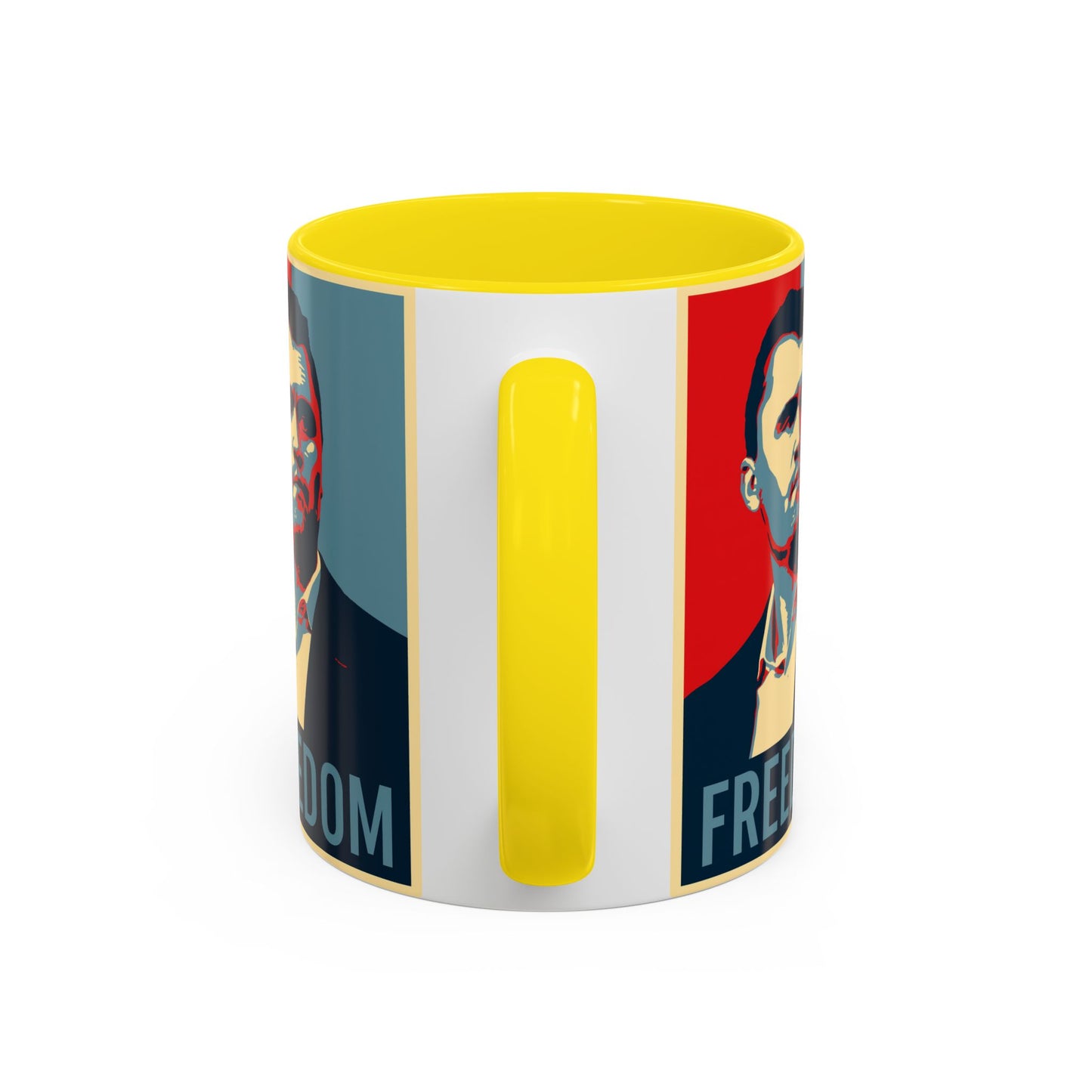 Charlie Kirk Hope Freedom Mug