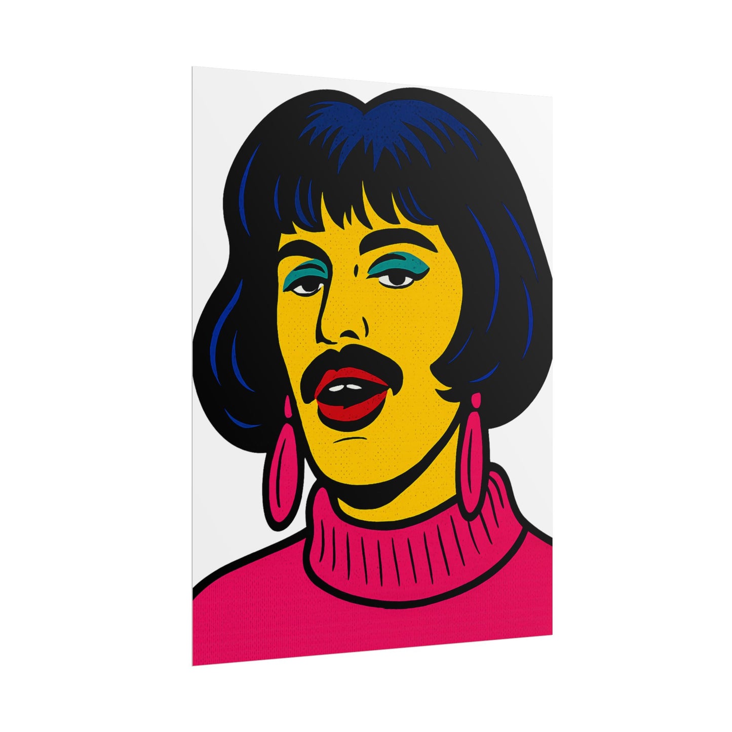 Mercury Pop Art I Want To Break Free Poster