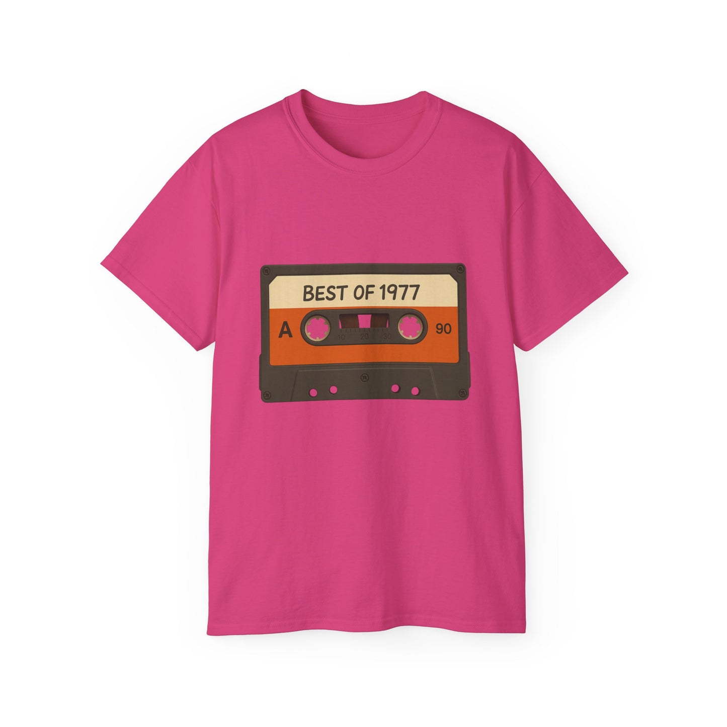 Retro Cassette Tape Best of 1977 T-Shirt