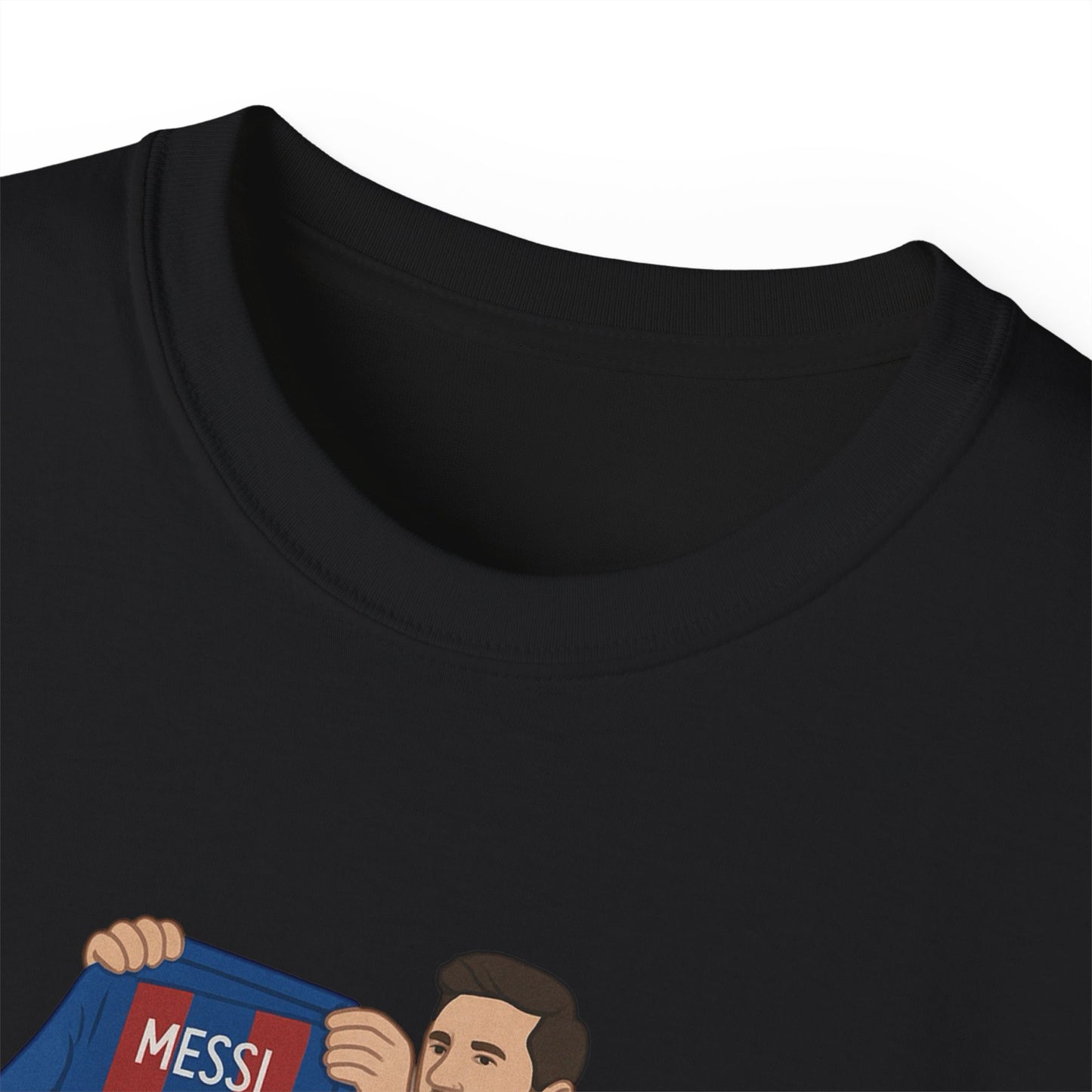 Lionel Messi Cartoon Subbuteo T-Shirt - Barcelona