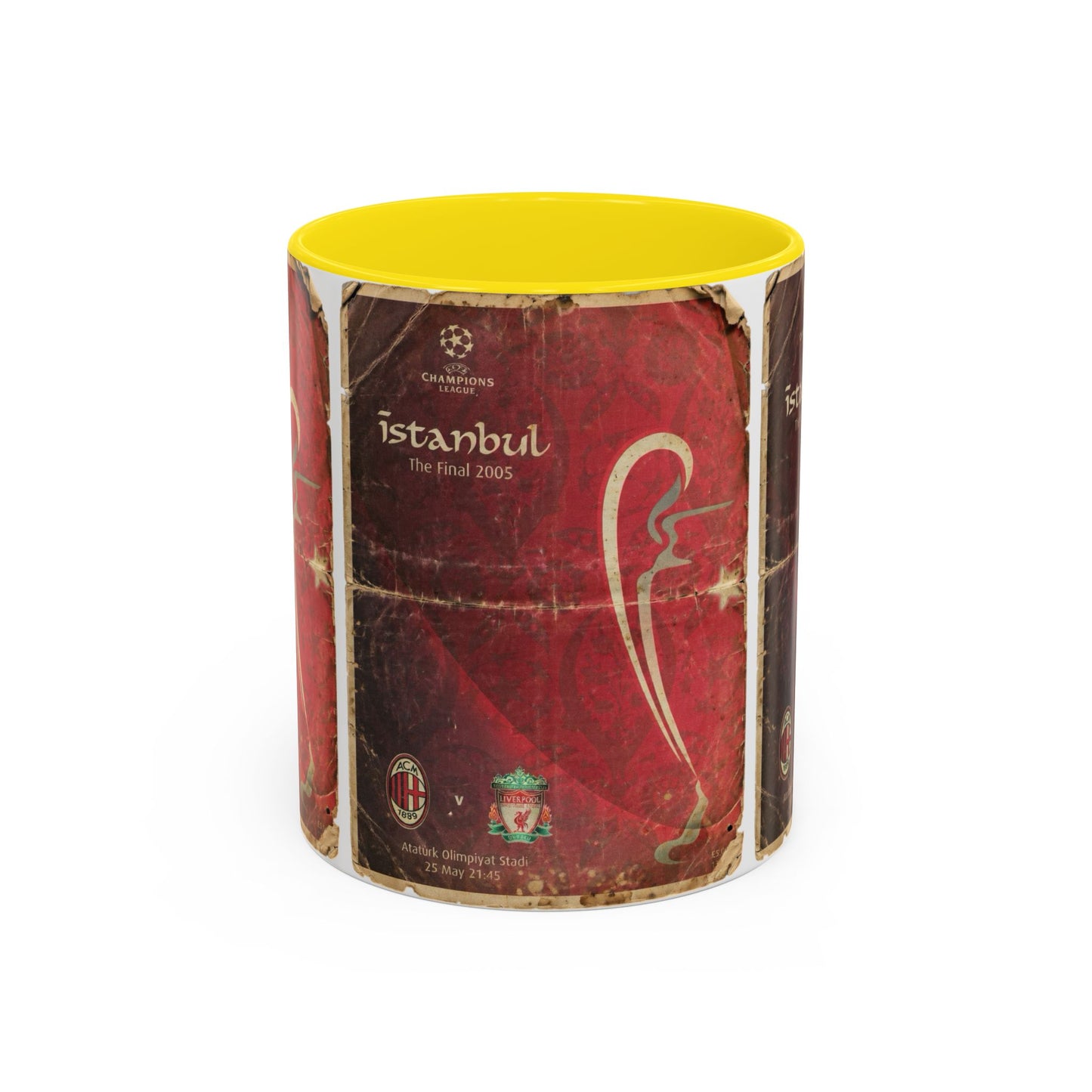 2005 UCL Final Liverpool AC Milan Poster Coffee Mug (11, 15oz)