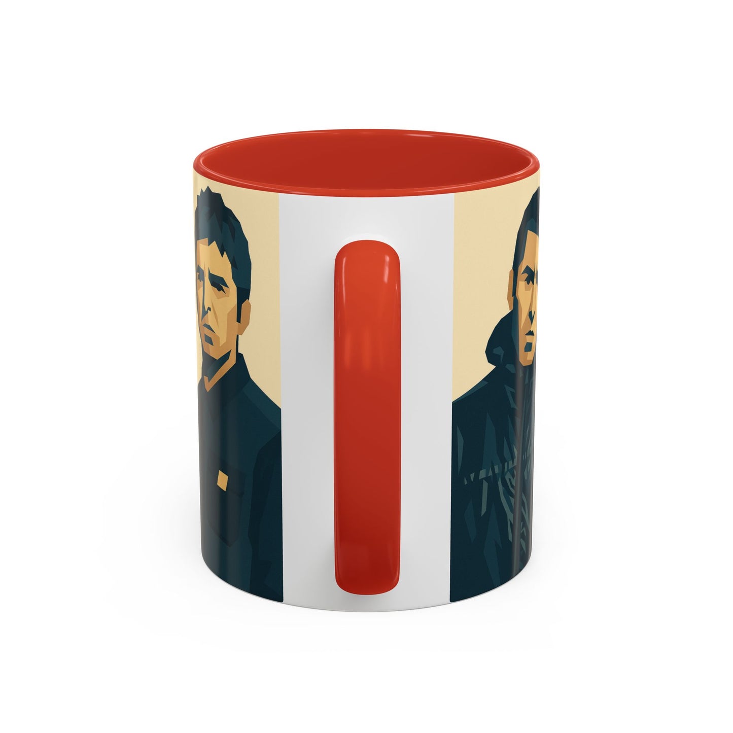 Oasis-Inspired Coffee Mug, Liam and Noel Gallagher