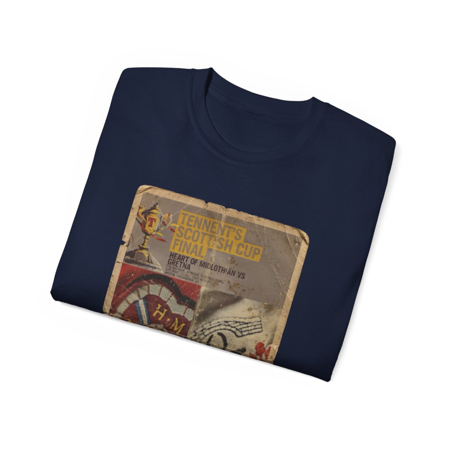2006 Scottish Challenge Cup Final Hearts Gretna Unisex Ultra Cotton Tee