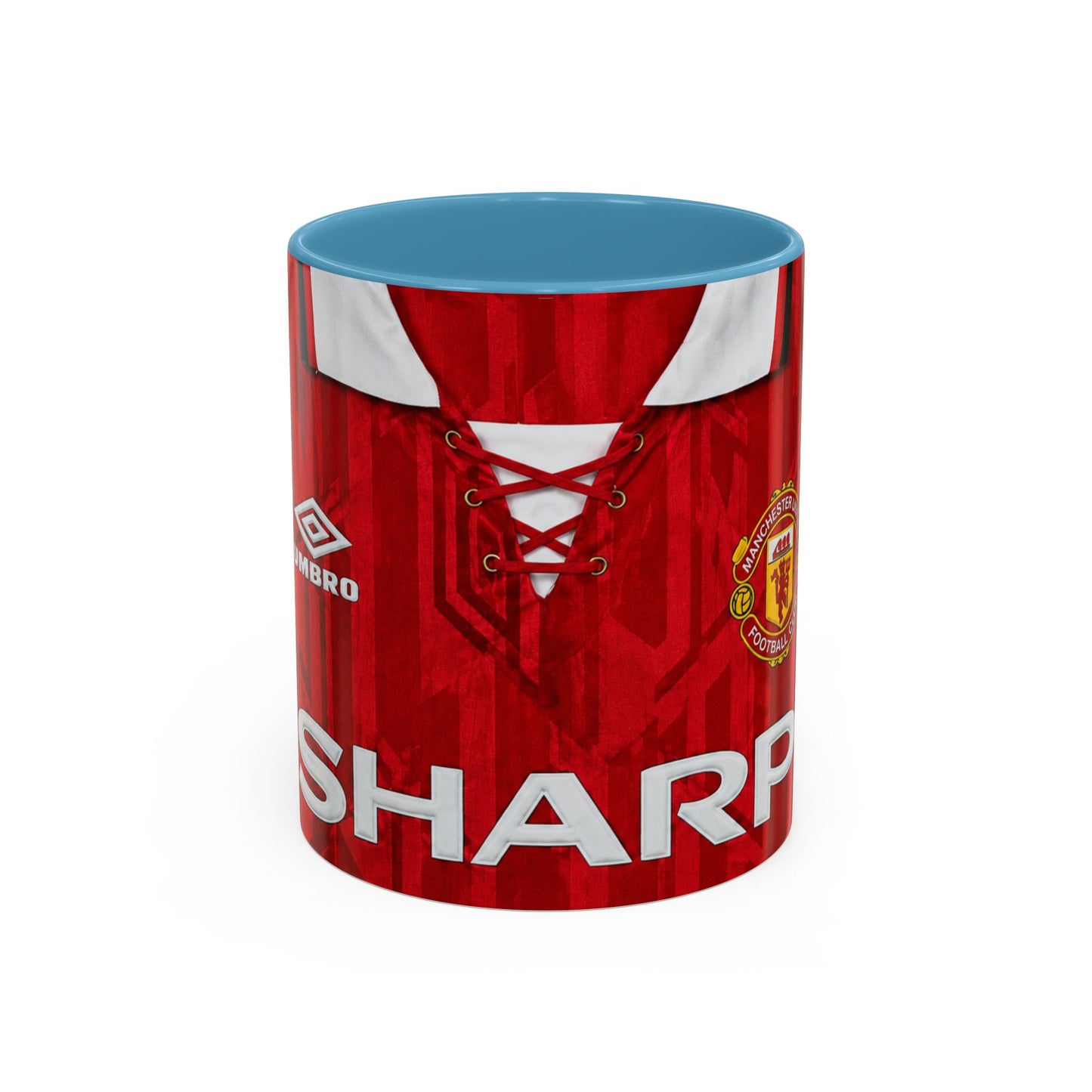 Manchester United 1992 - 94 Shirt Accent Coffee Mug (11, 15oz)