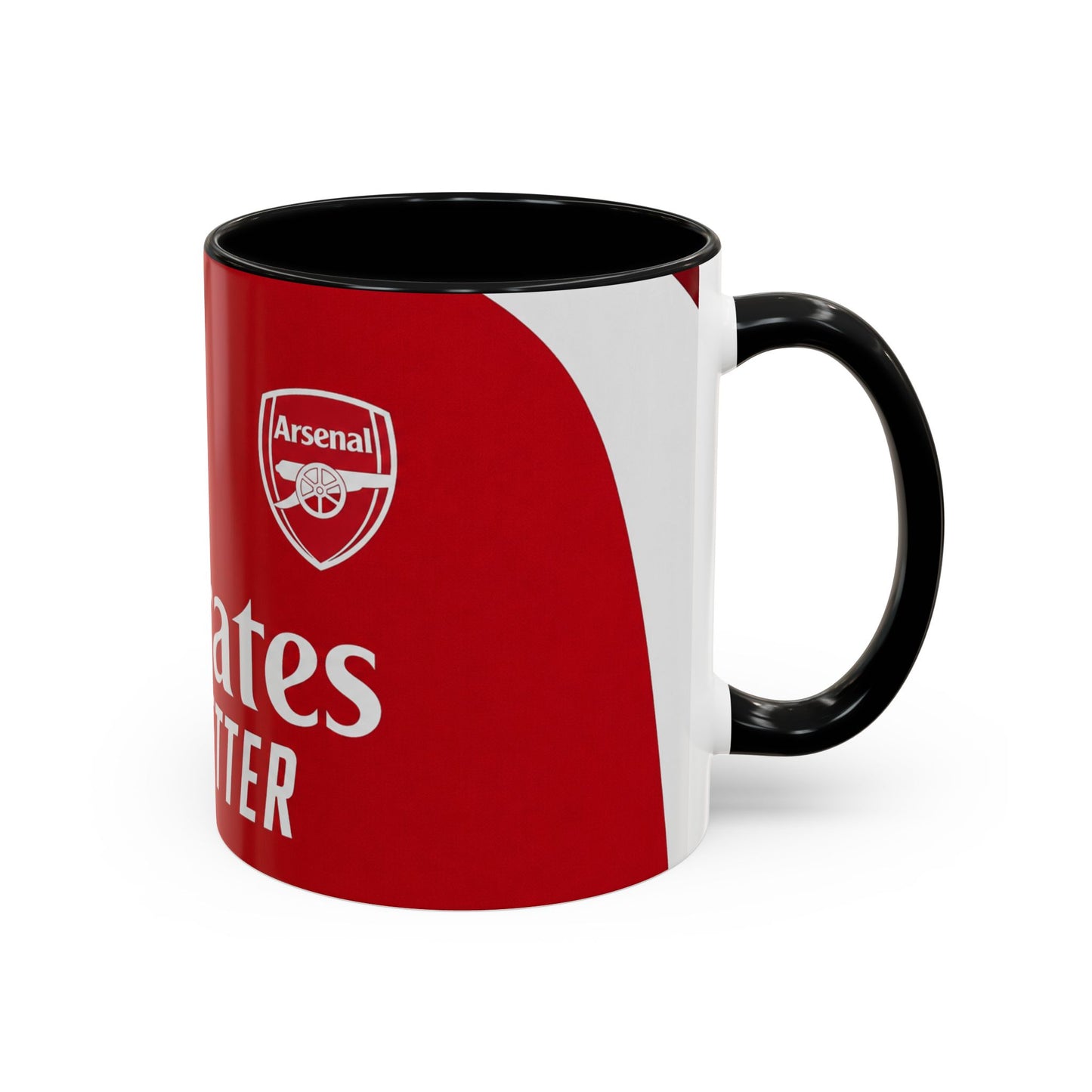 Arsenal 26-27 Shirt Accent Coffee Mug (11, 15oz)