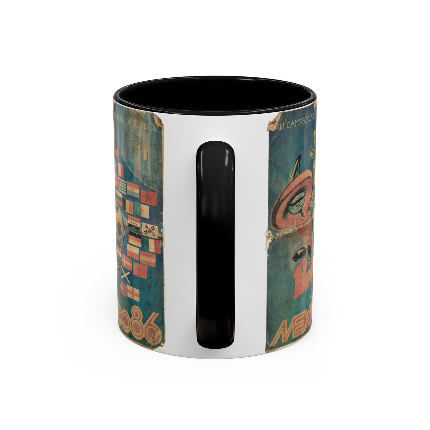 Mexico 86 Poster Pique Kick Coffee Mug (11, 15oz)