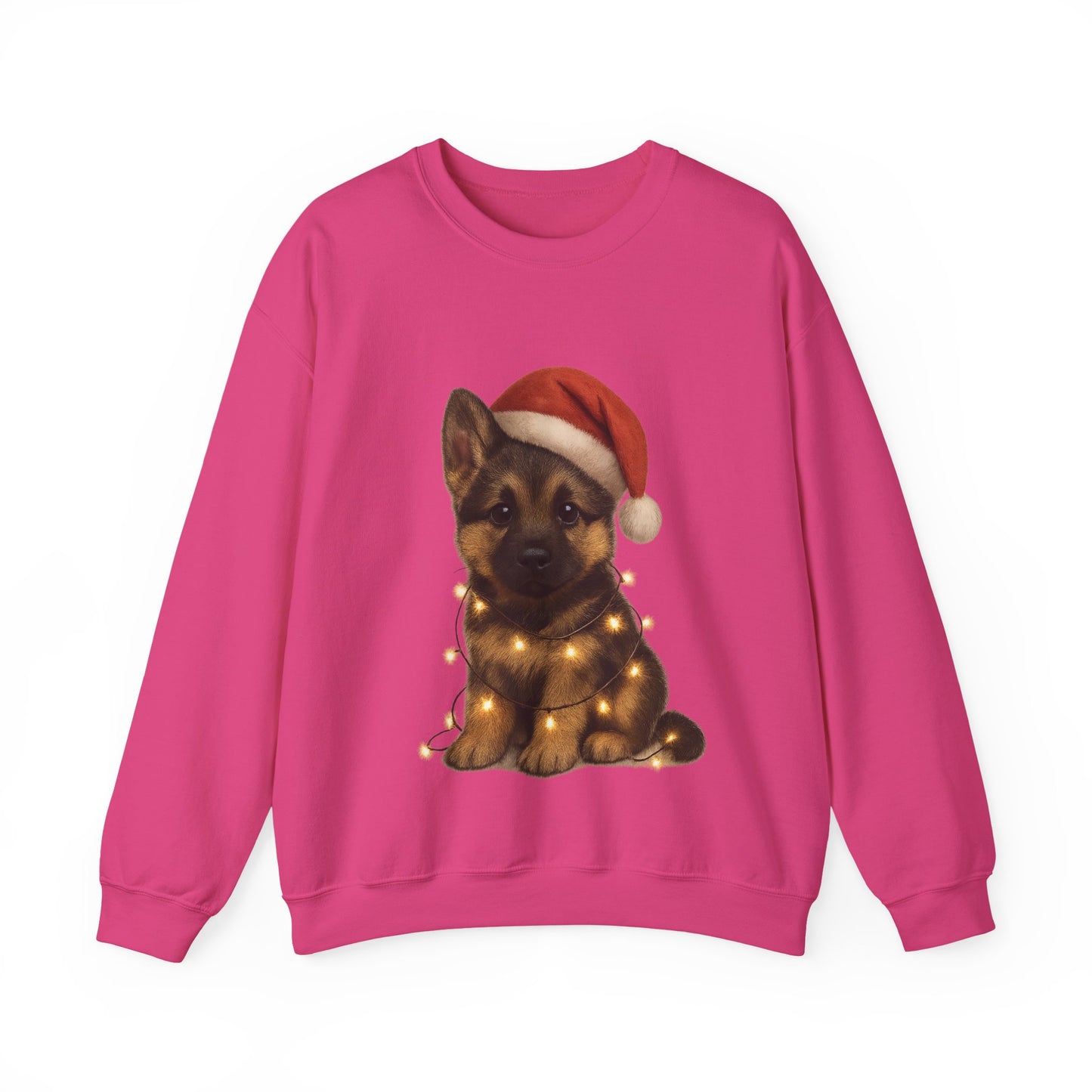 Alsatian Puppy Christmas Dog Sweatshirt