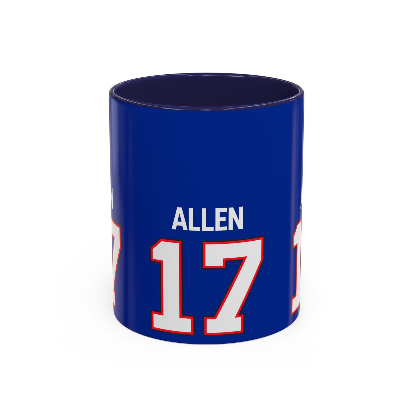 Josh Allen Buffalo Bills Jersey Mug
