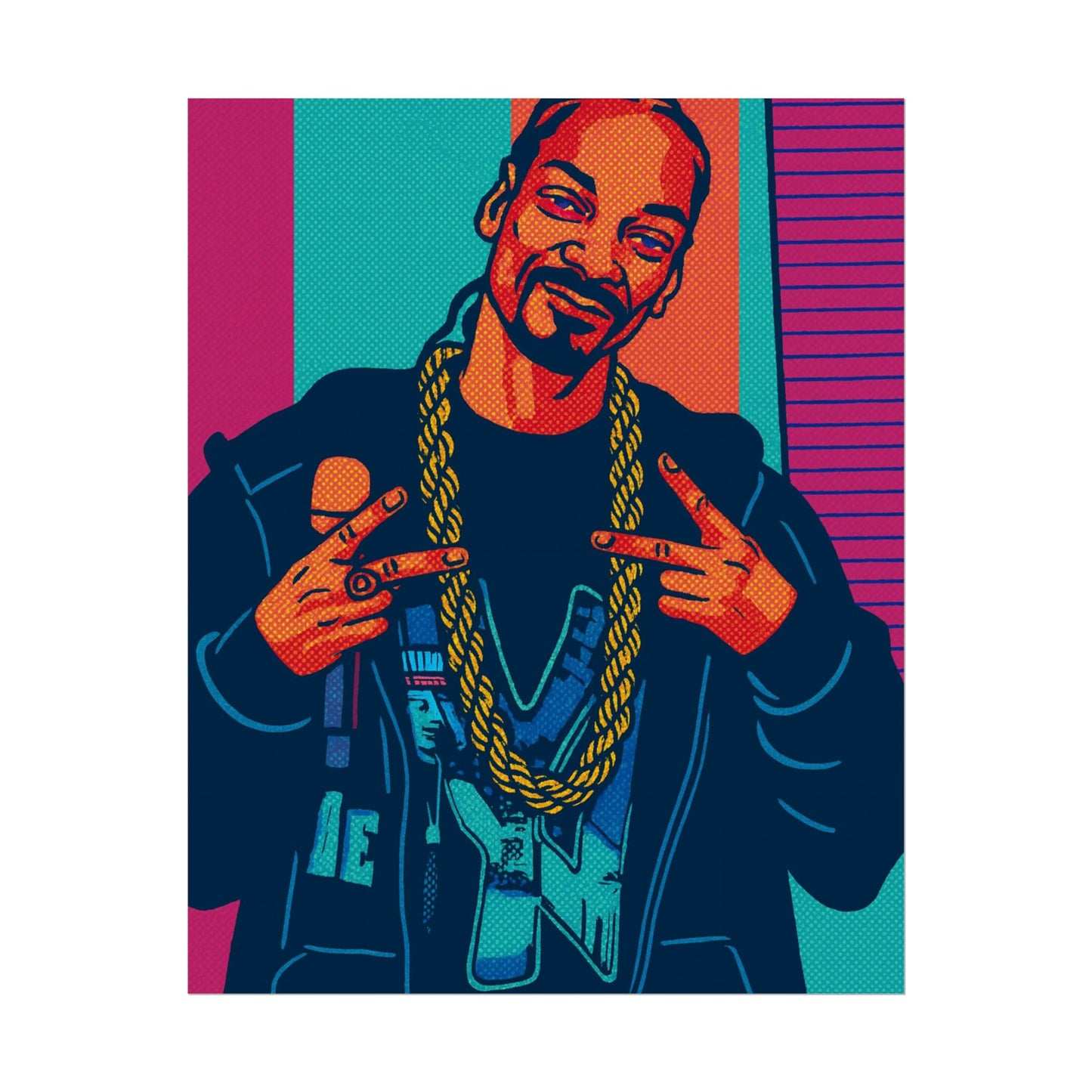 Snoop Dogg Pop Art Poster