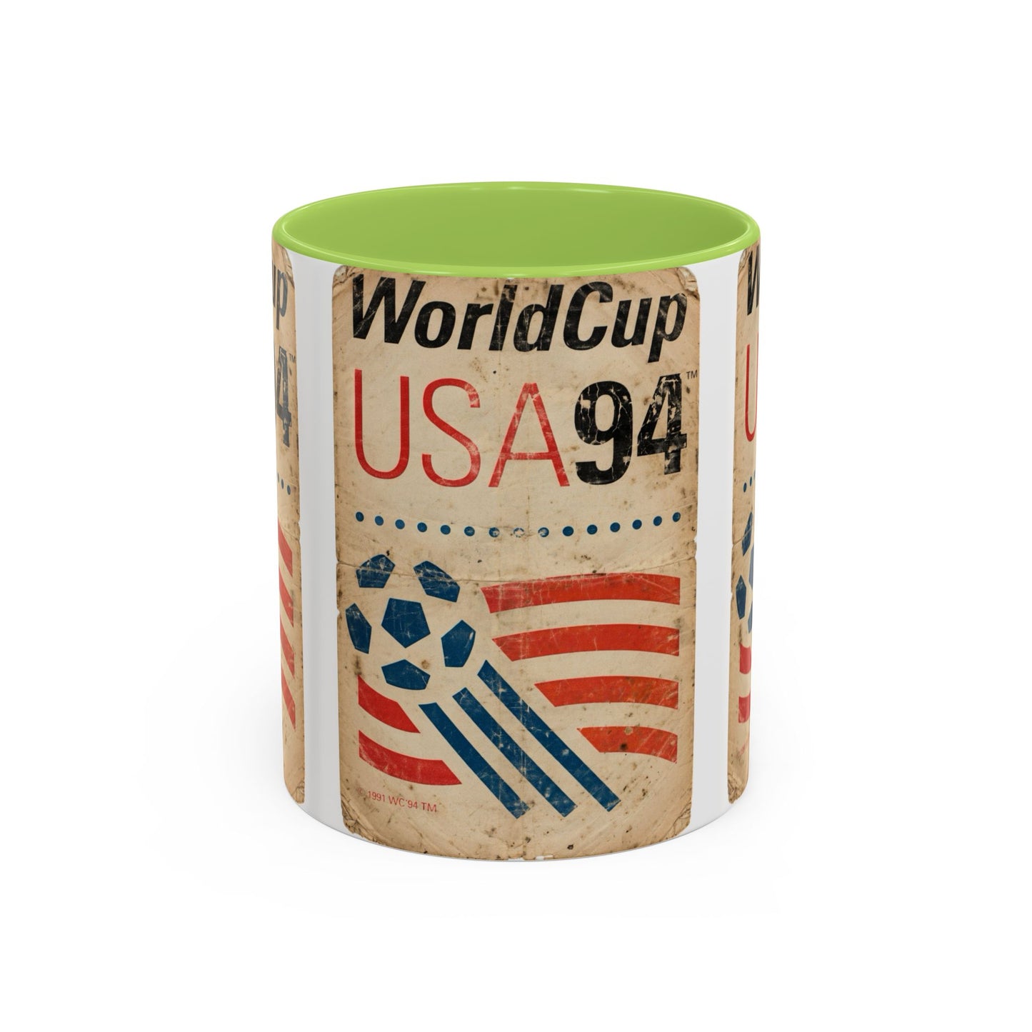 USA 94 World Cup Ball and Stripes Coffee Mug (11, 15oz)
