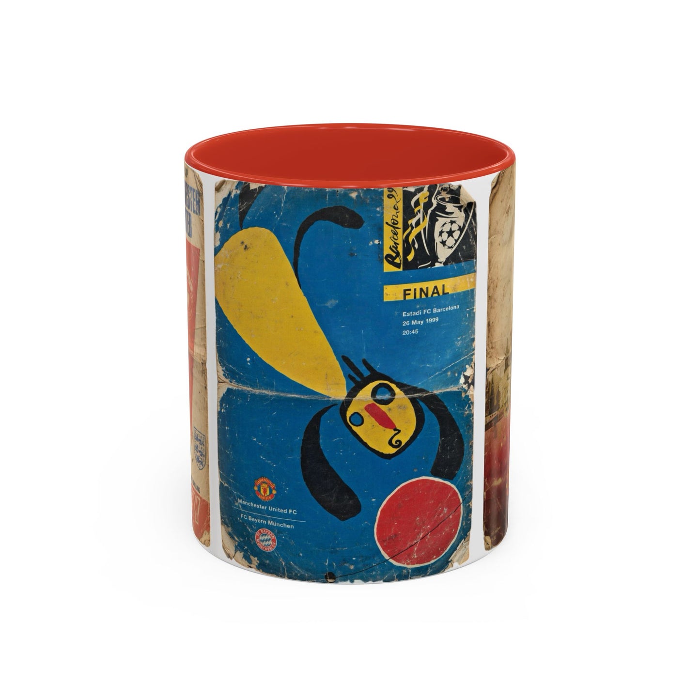 Manchester United European Cup Champions League Poster Coffee Mug (11, 15oz)