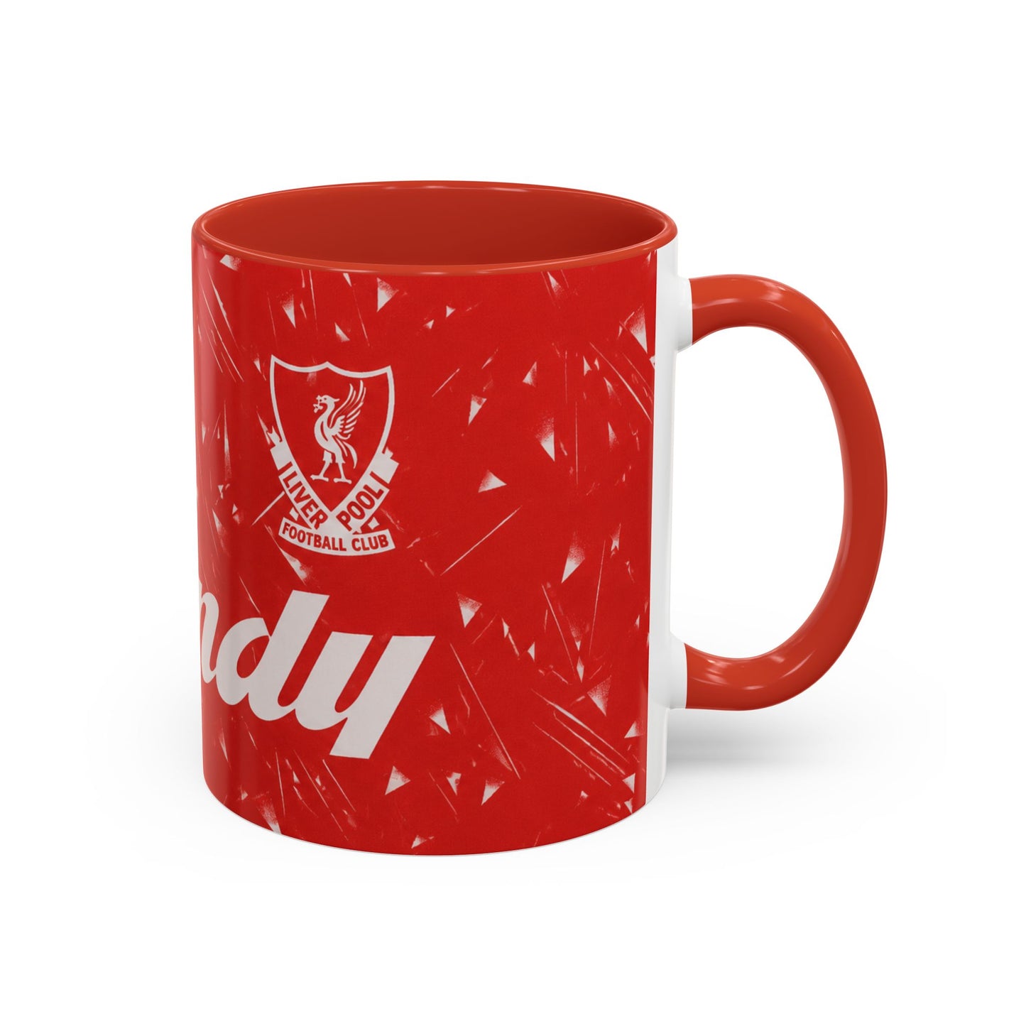Liverpool 1989 - 91 Shirt Accent Coffee Mug (11, 15oz)