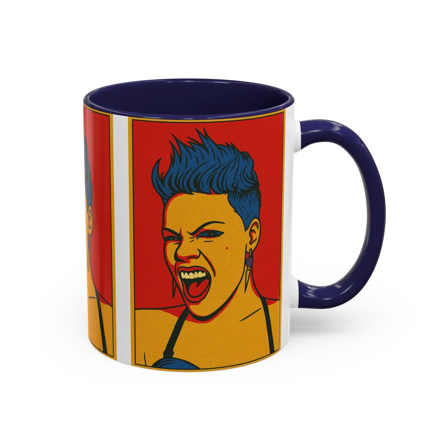 Pink Pop Art Mug