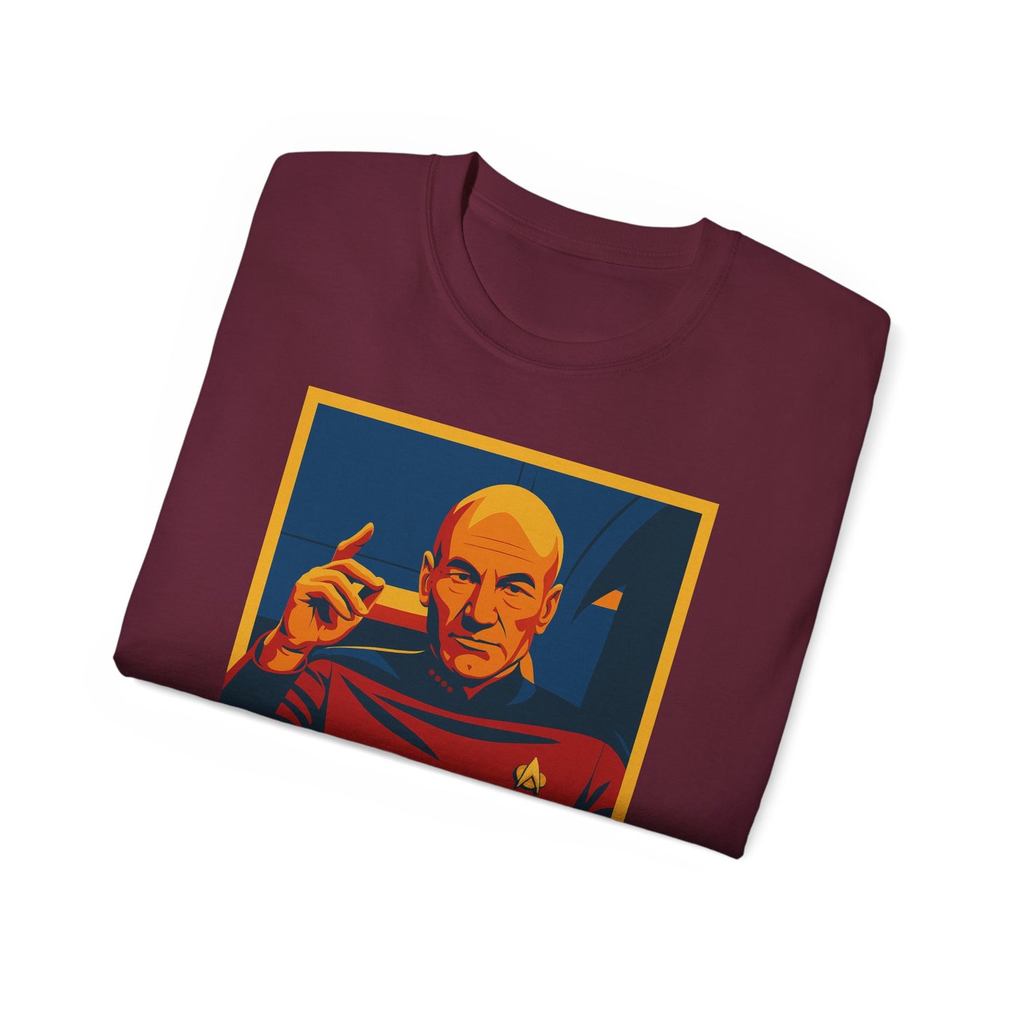 Captain Picard Engage T-Shirt