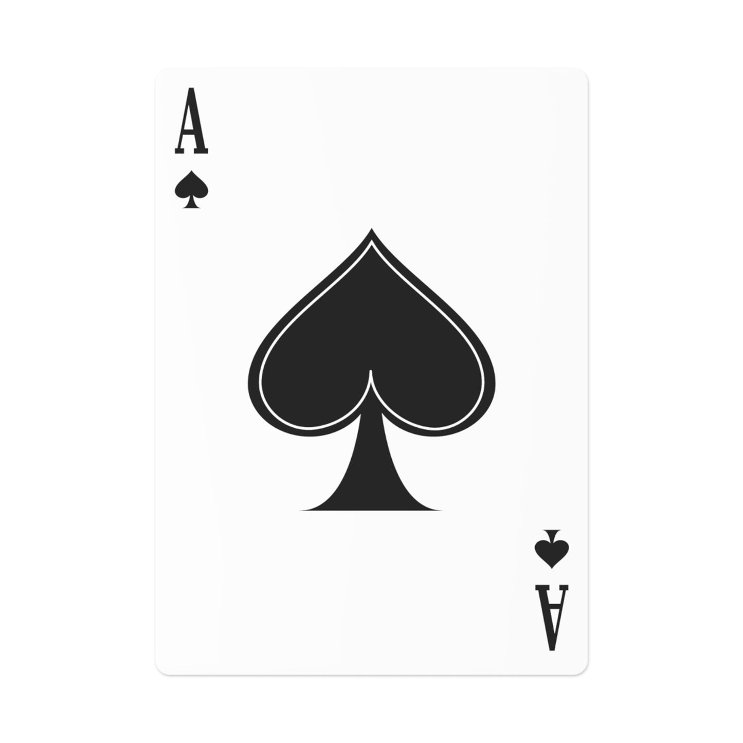 Prestwich Heys Red Stripe Poker Cards