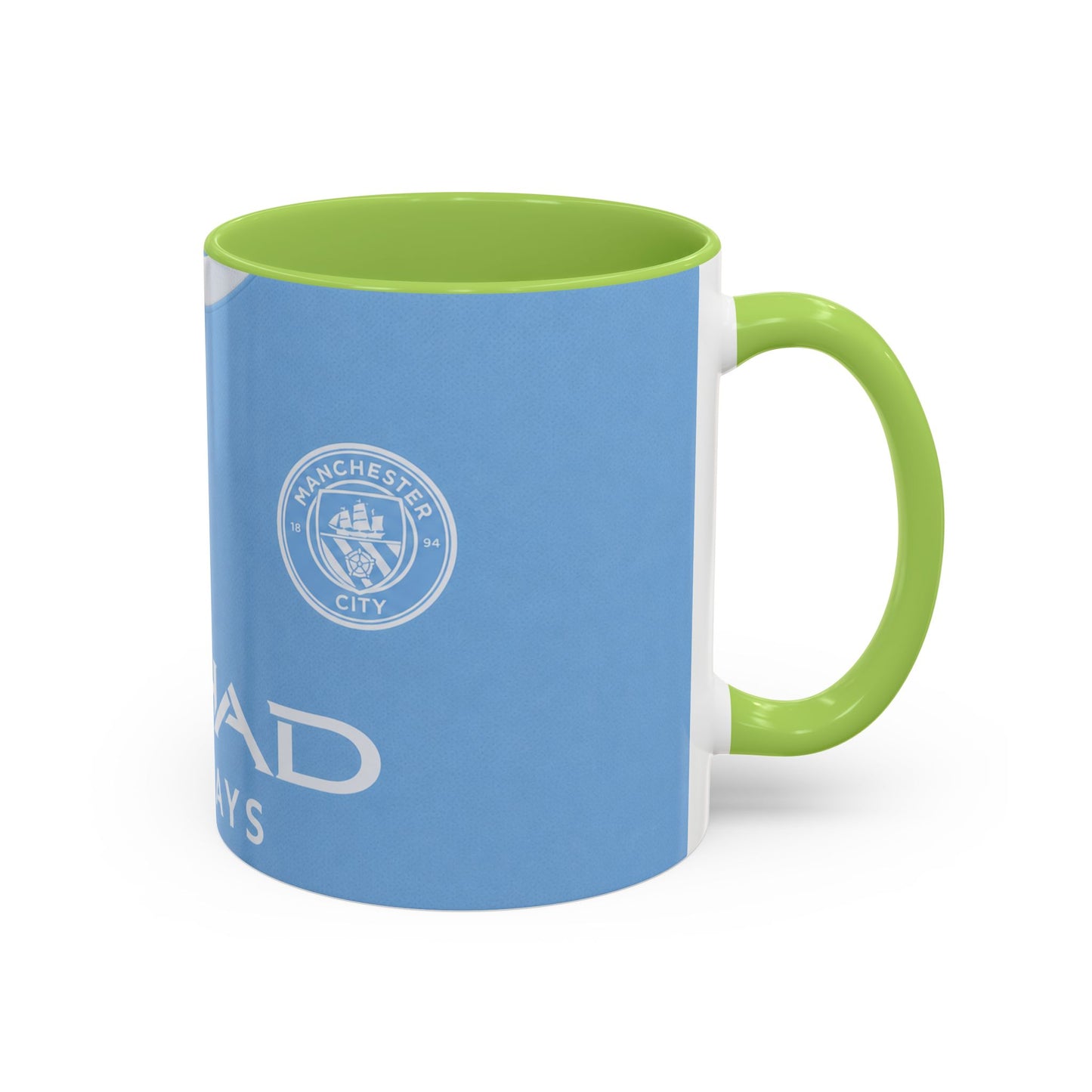 Manchester City 2026-27 Shirt Accent Coffee Mug (11, 15oz)