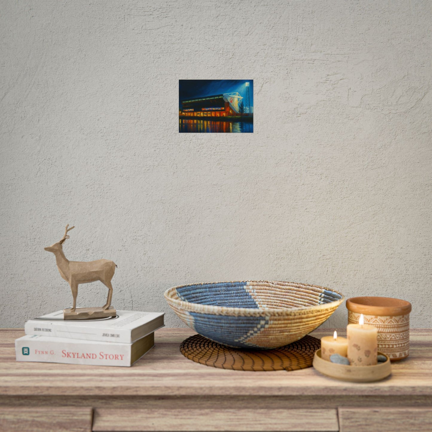 Nottingham Forest City Ground Art Poster