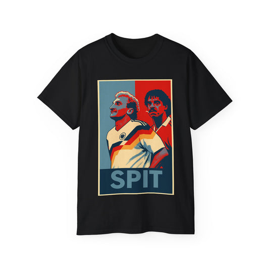 Rudy Voller and Frank Rijkaard Italia 90 Hope Poster T-shirt - Spit