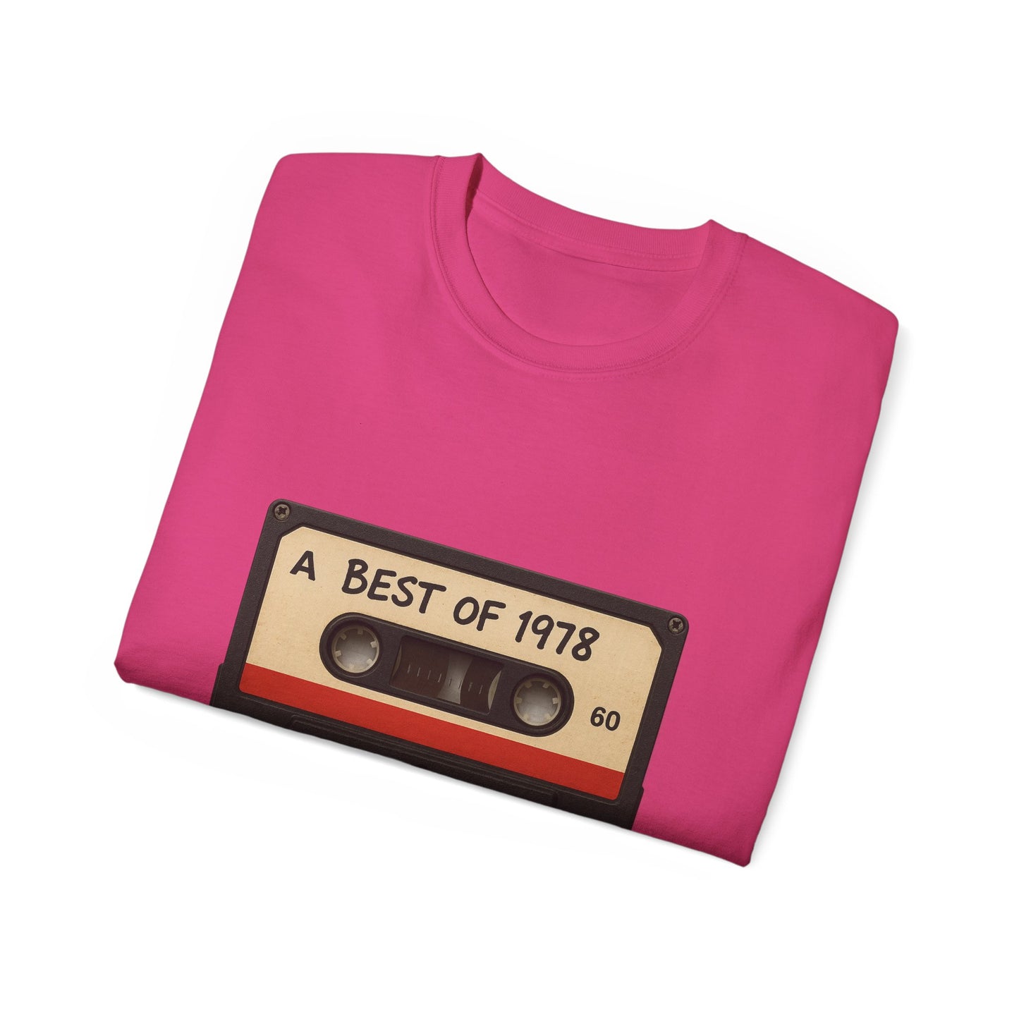 Retro Cassette Tape Best Of 1978 T-Shirt