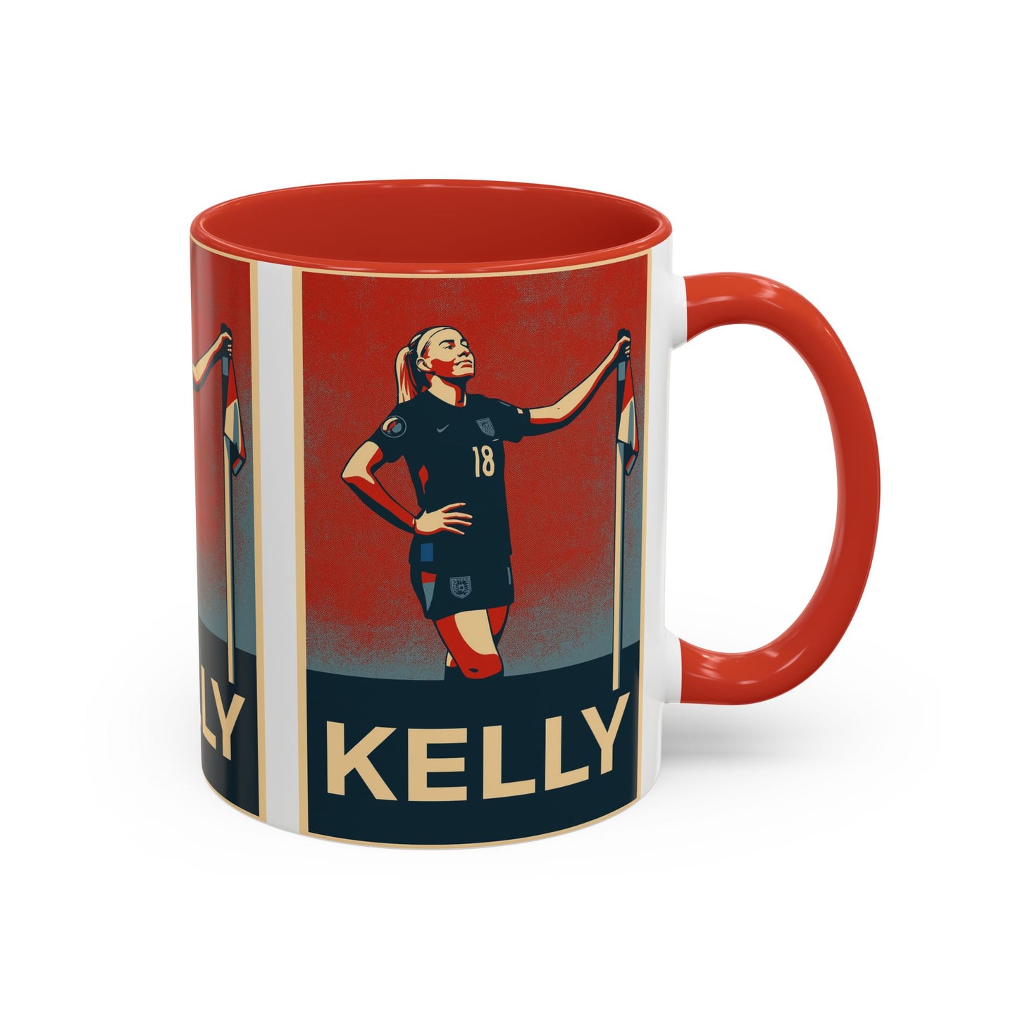 Chloe Kelly Corner Flag Mug England