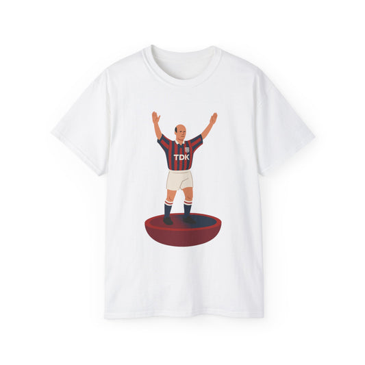 Attilio Lombardo Cartoon Subbuteo T-Shirt - Crystal Palace