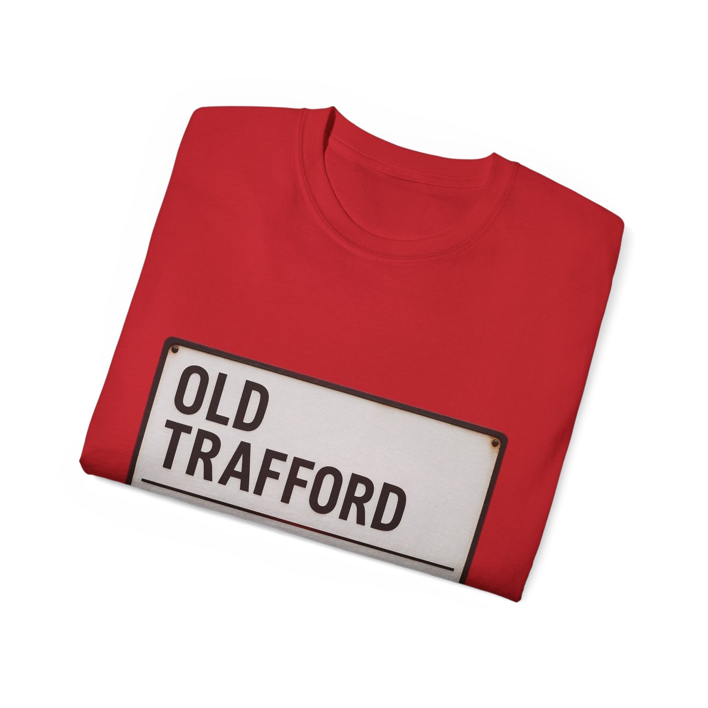 Manchester United Old Trafford Road Sign T-Shirt