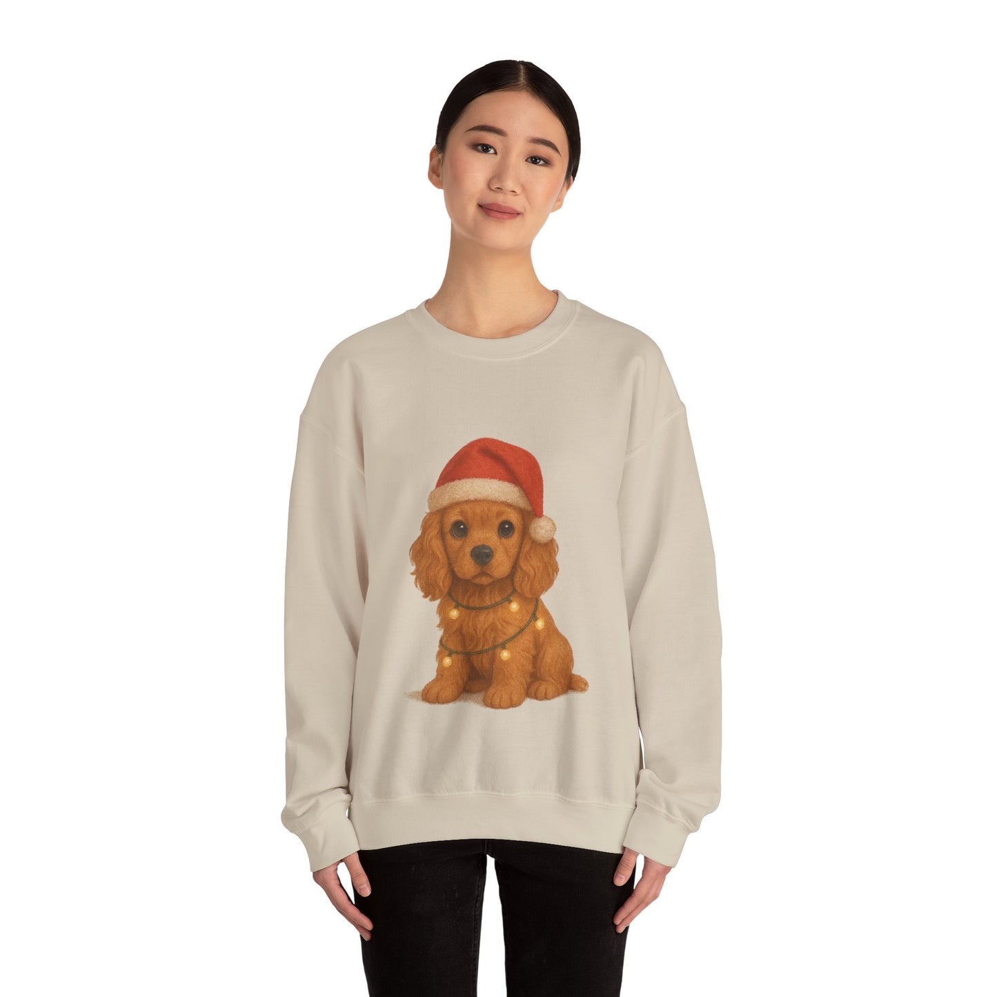 Cocker Spaniel Puppy Christmas Jumper