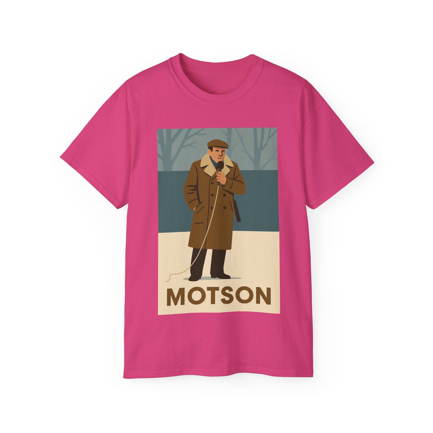 John Motson In The Snow T-Shirt