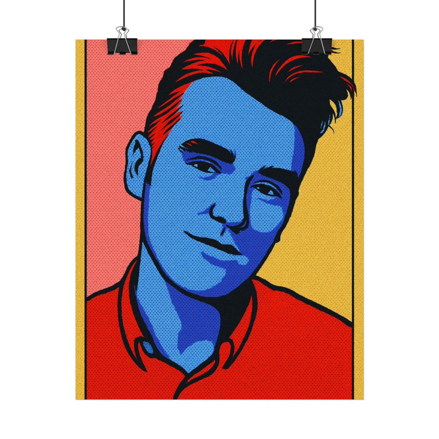 Morrissey Pop Art Poster