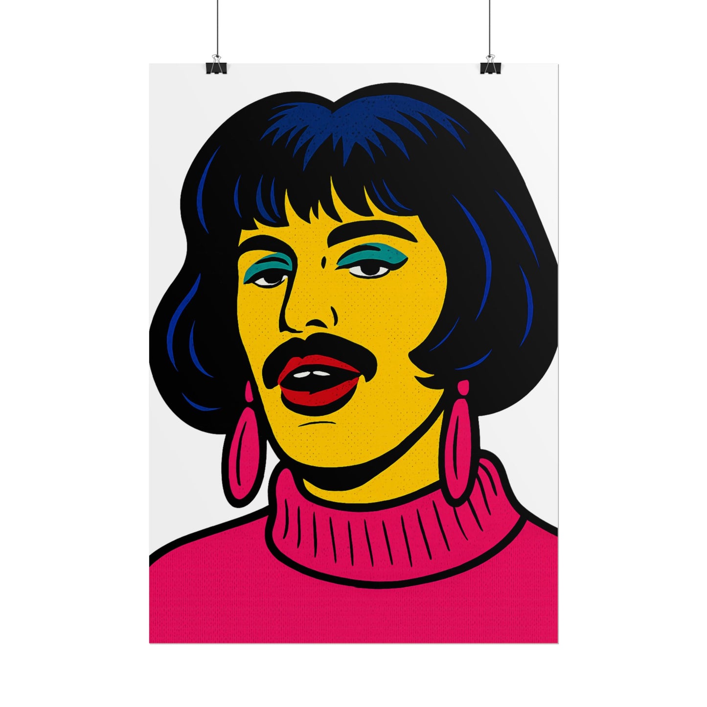 Mercury Pop Art I Want To Break Free Poster
