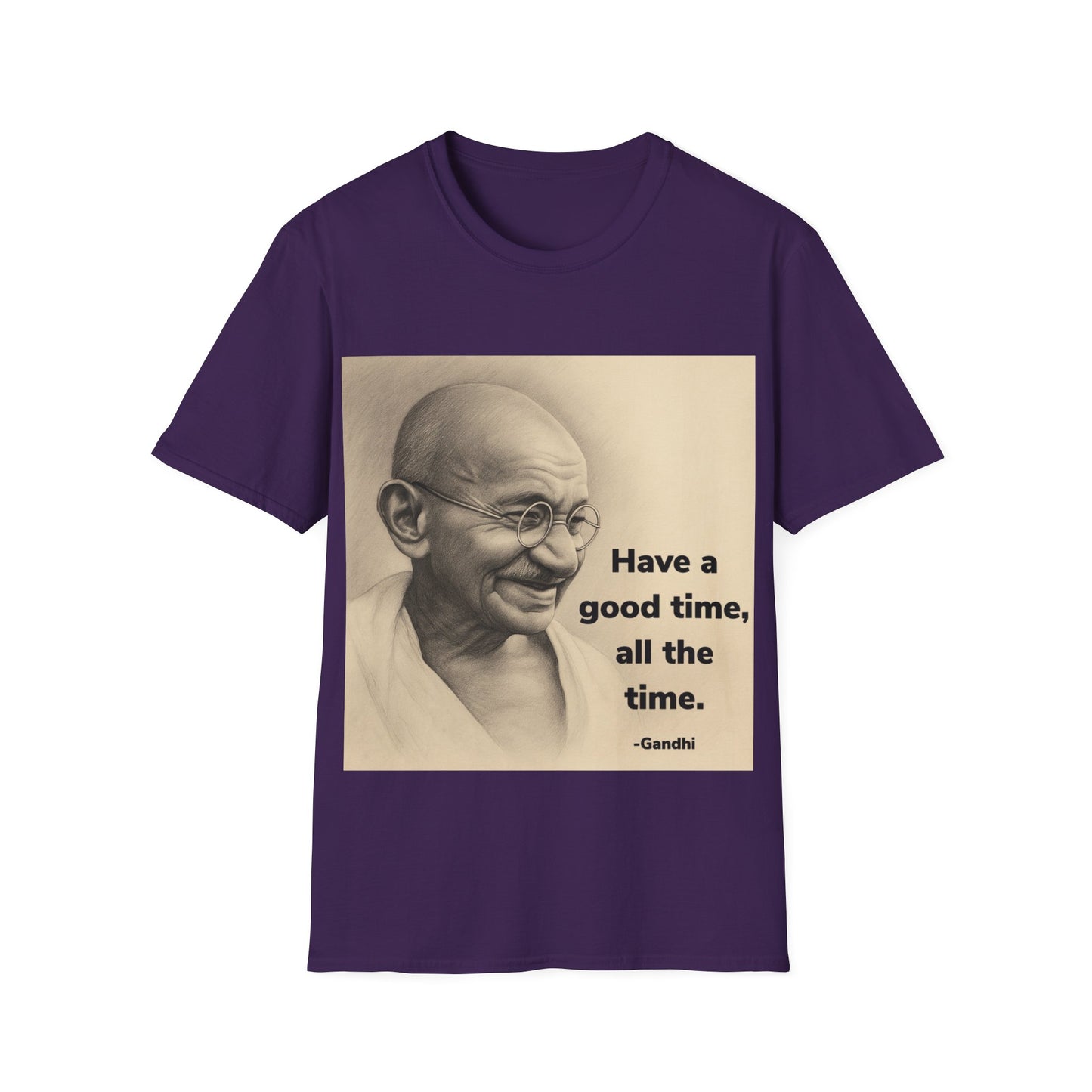 Inspirational Gandhi Quote T-Shirt