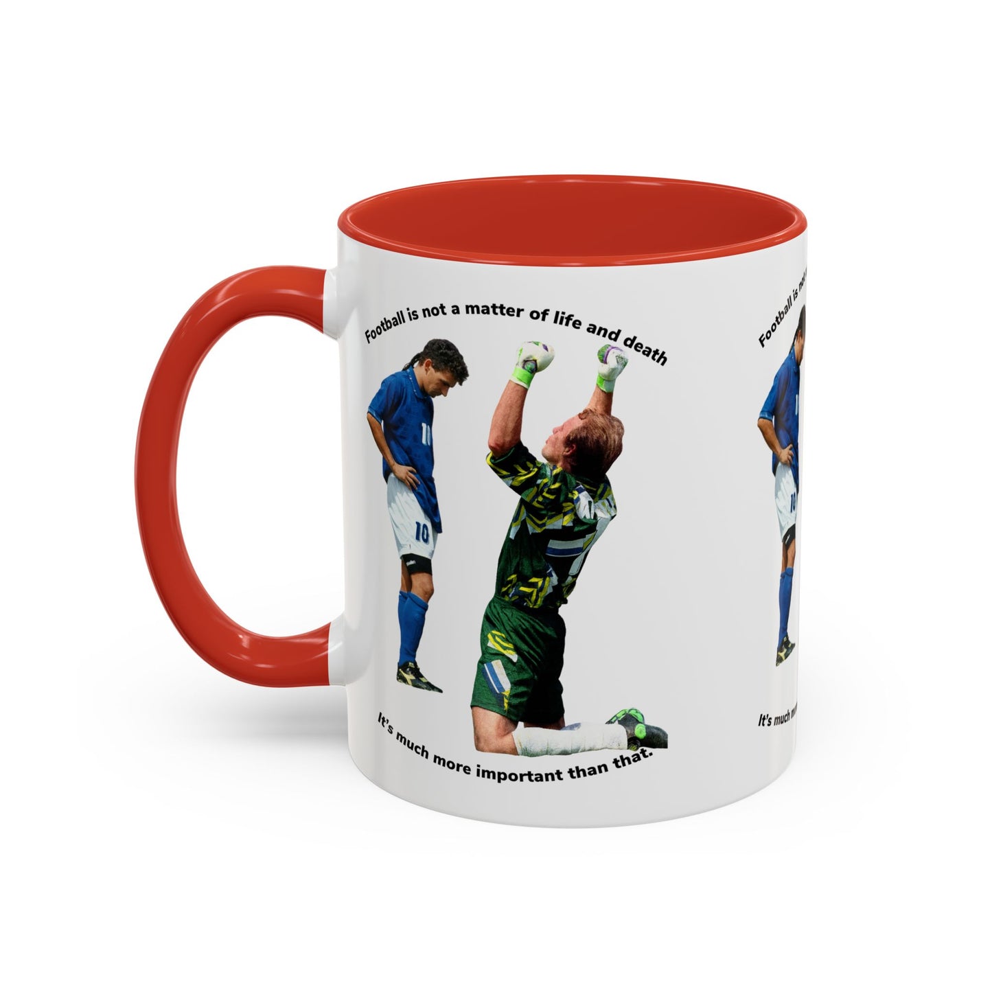 Roberto Baggio Football Life and Death Mug