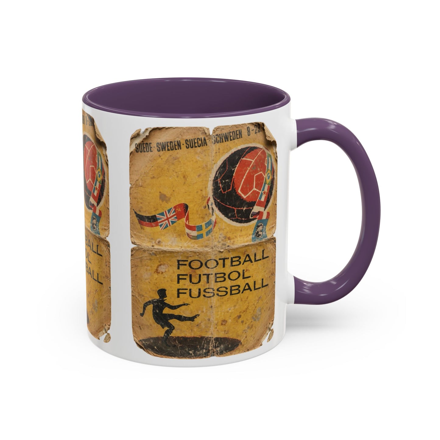 Sweden 58 World Cup Poster Coffee Mug (11, 15oz)