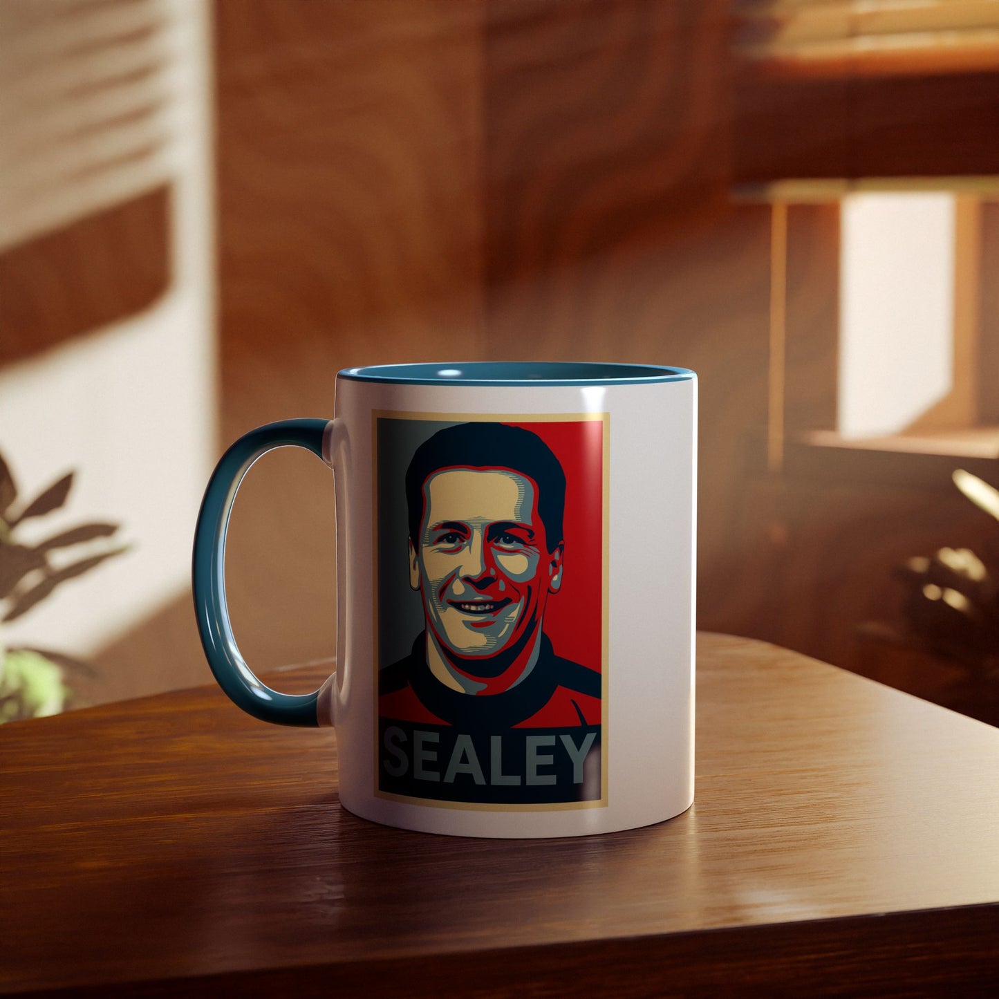 Les Sealey Hope Poster Mug - Manchester United