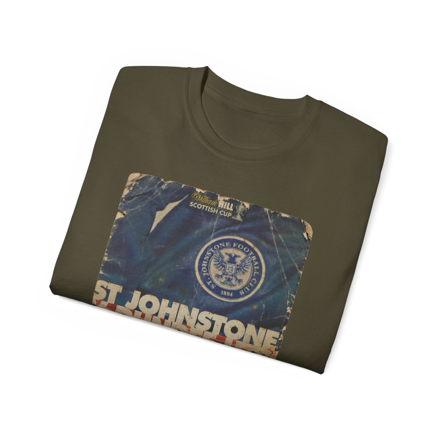 2014 Scottish Challenge Cup Final Dundee United St Johnstone Programme Poster Unisex Ultra Cotton Tee
