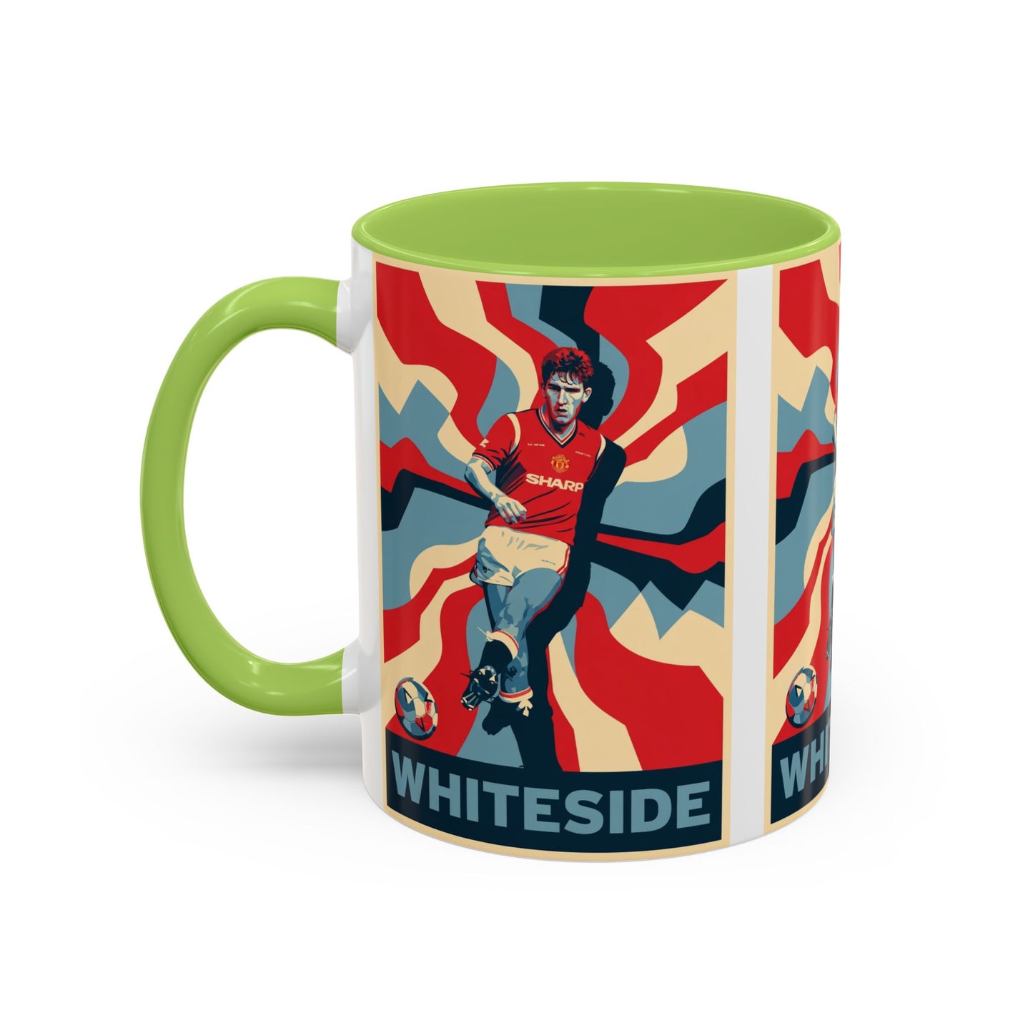 Norman Whiteside Accent Coffee Mug (11, 15oz)