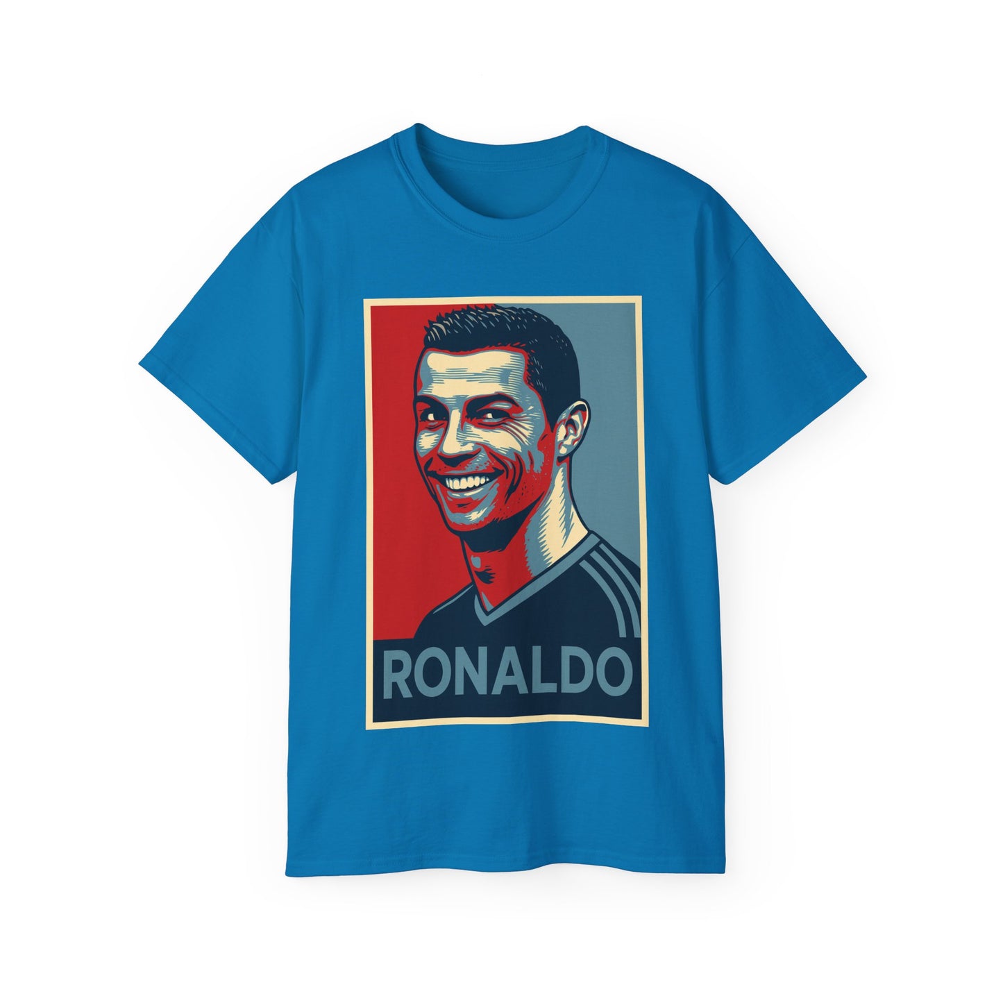 Cristiano Ronaldo Hope Poster T-Shirt - Manchester United Real Madrid