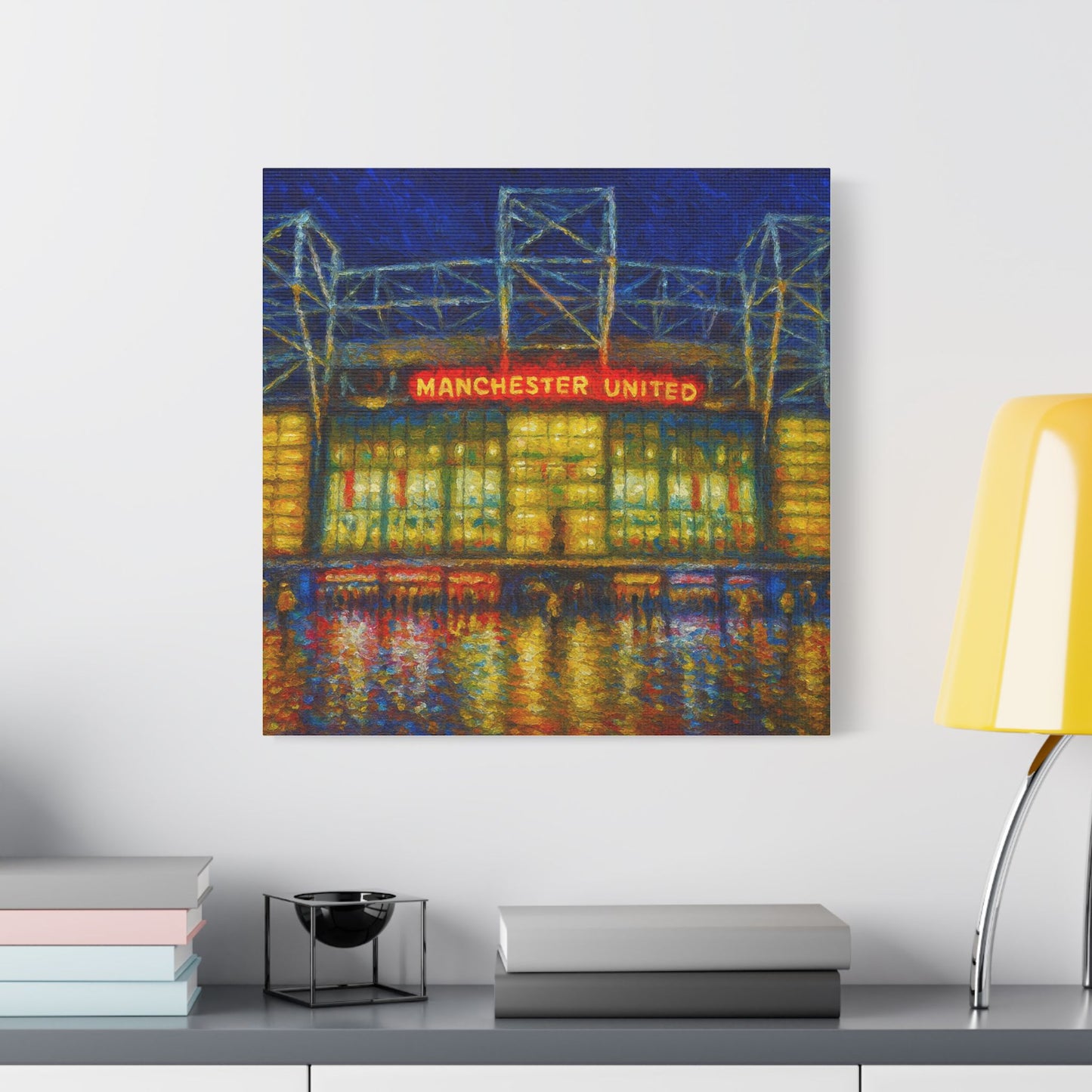 Manchester United Old Trafford Art Print Canvas