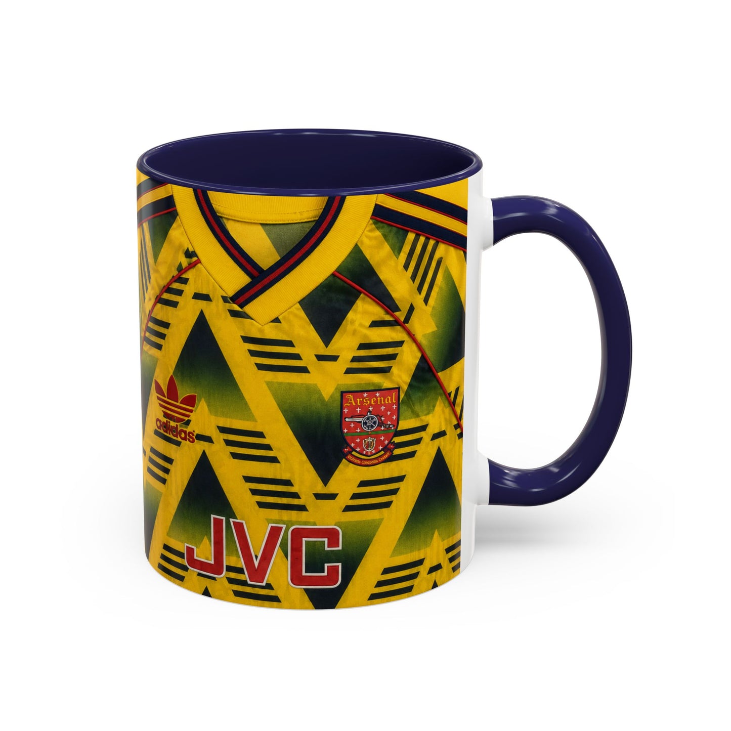 Arsenal Away Bruised Banana Shirt Accent Coffee Mug (11, 15oz)
