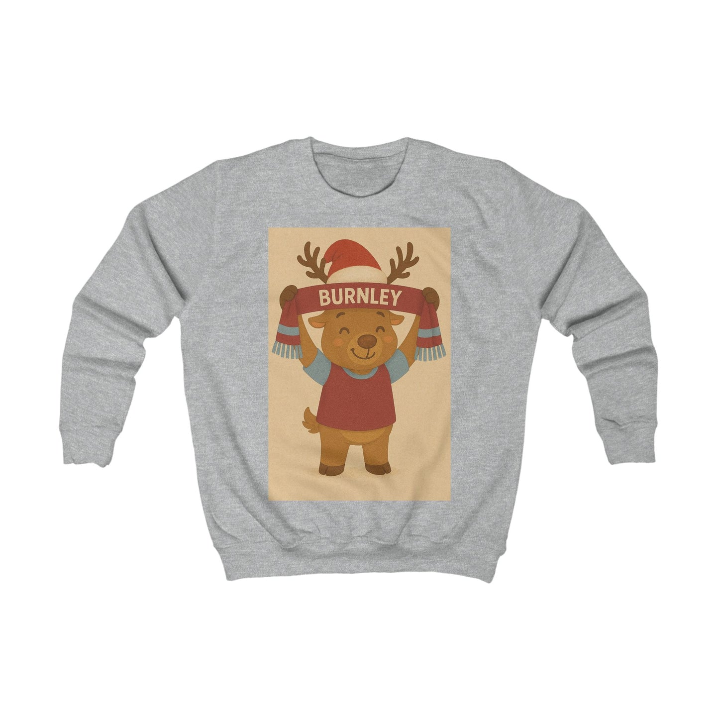 Children’s Burnley Reindeer Christmas Jumper
