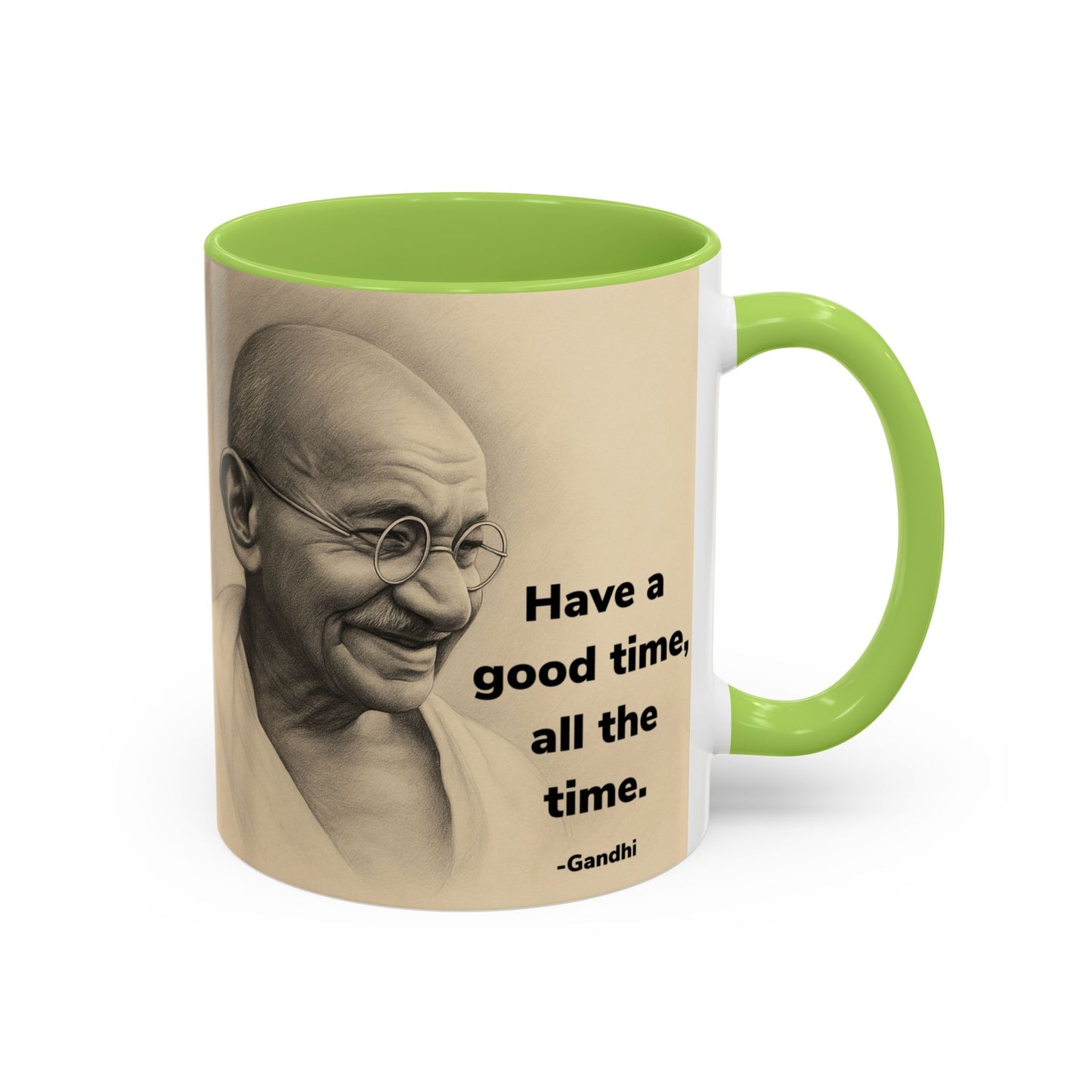 Inspirational Gandhi Quote Mug