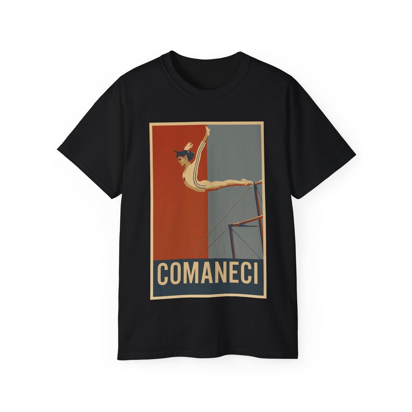 Nadia Comăneci Flying T-Shirt