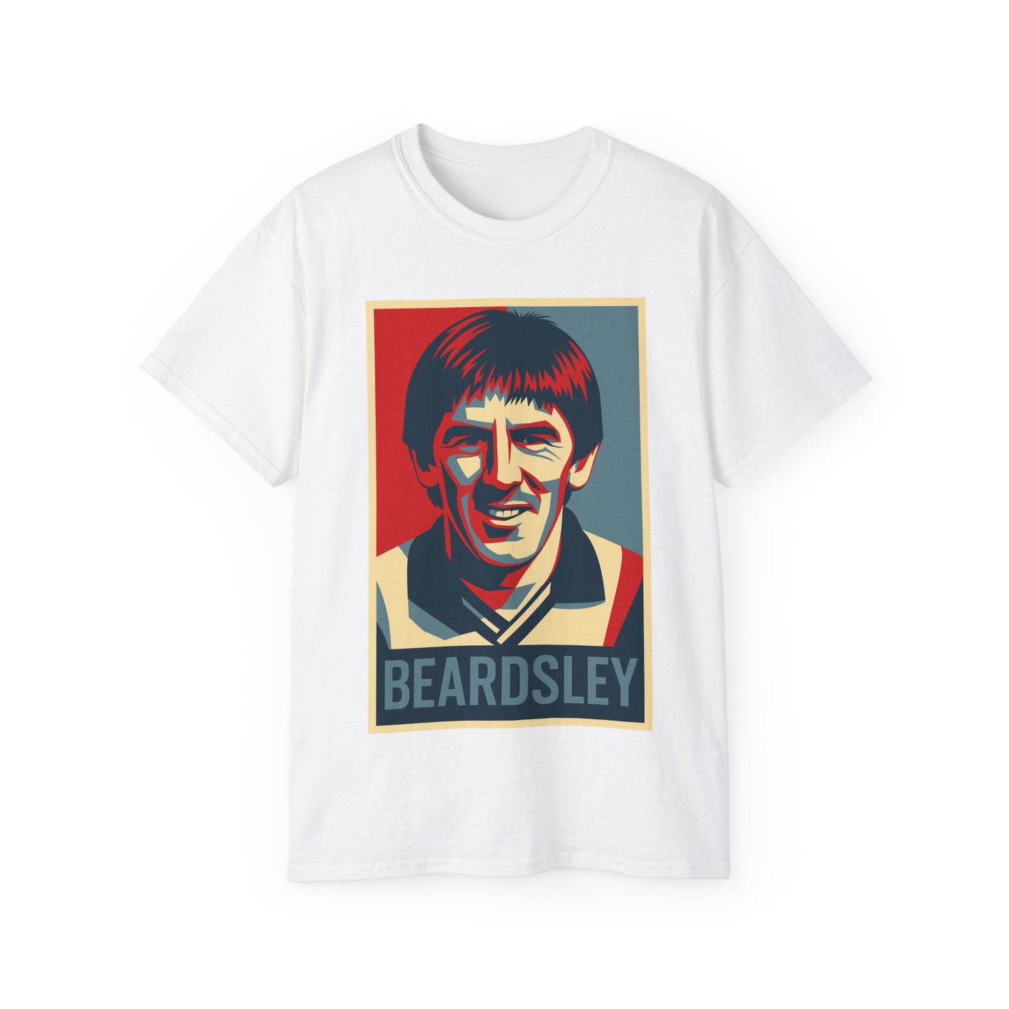 Peter Beardsley Hope Poster T-Shirt - Newcastle United