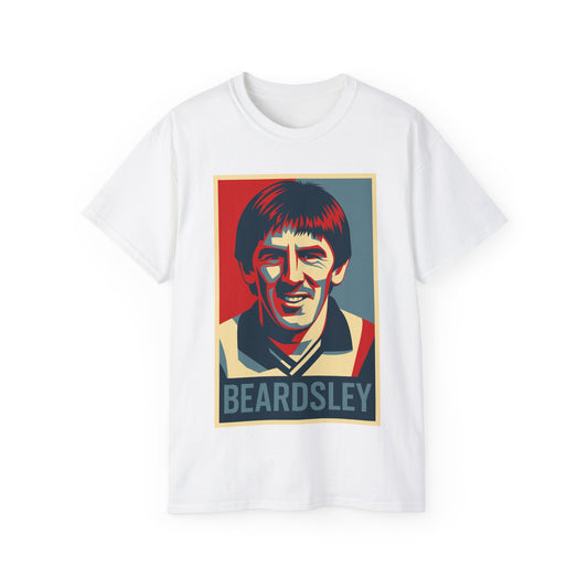 Peter Beardsley Hope Poster T-Shirt - Newcastle United
