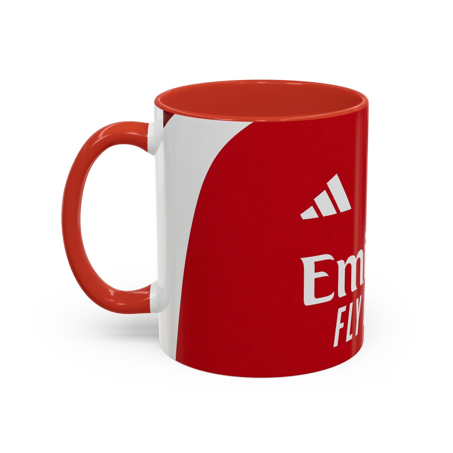 Arsenal 26-27 Shirt Accent Coffee Mug (11, 15oz)