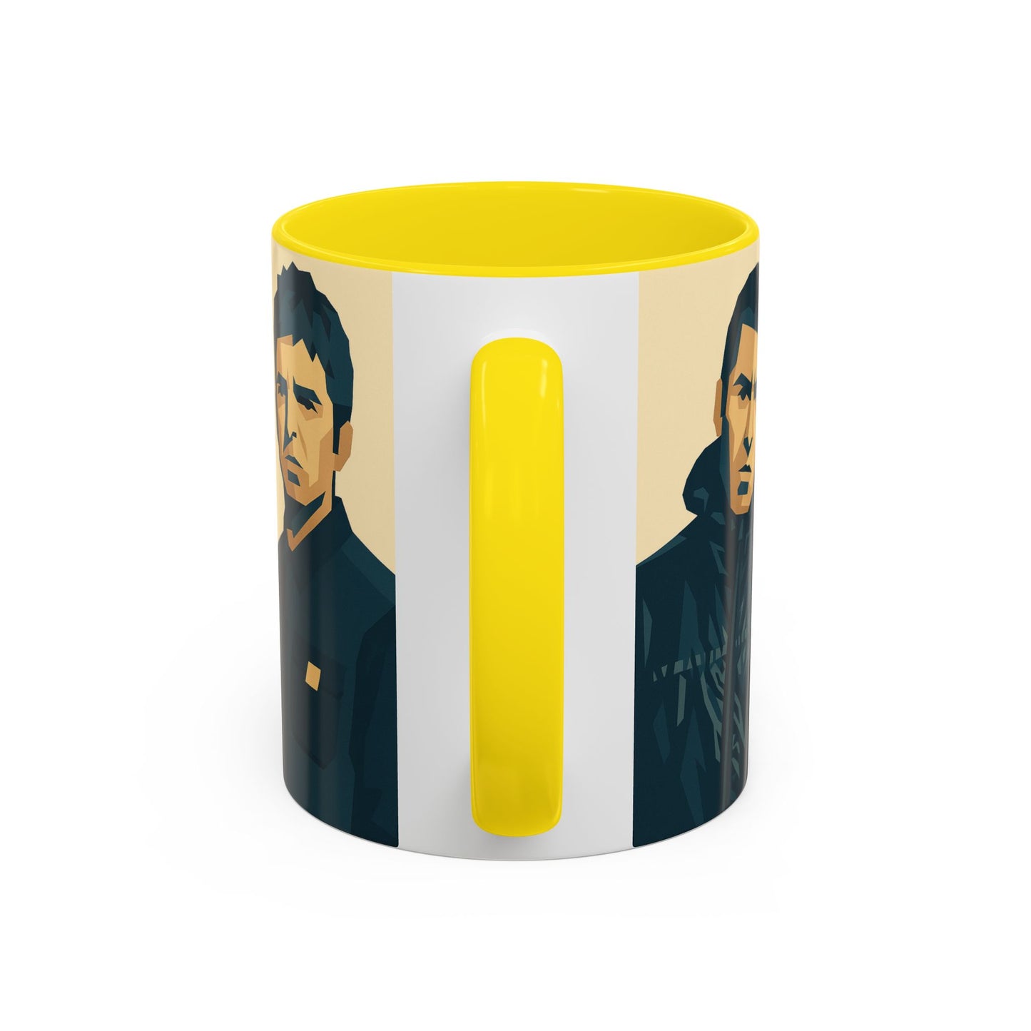 Oasis-Inspired Coffee Mug, Liam and Noel Gallagher