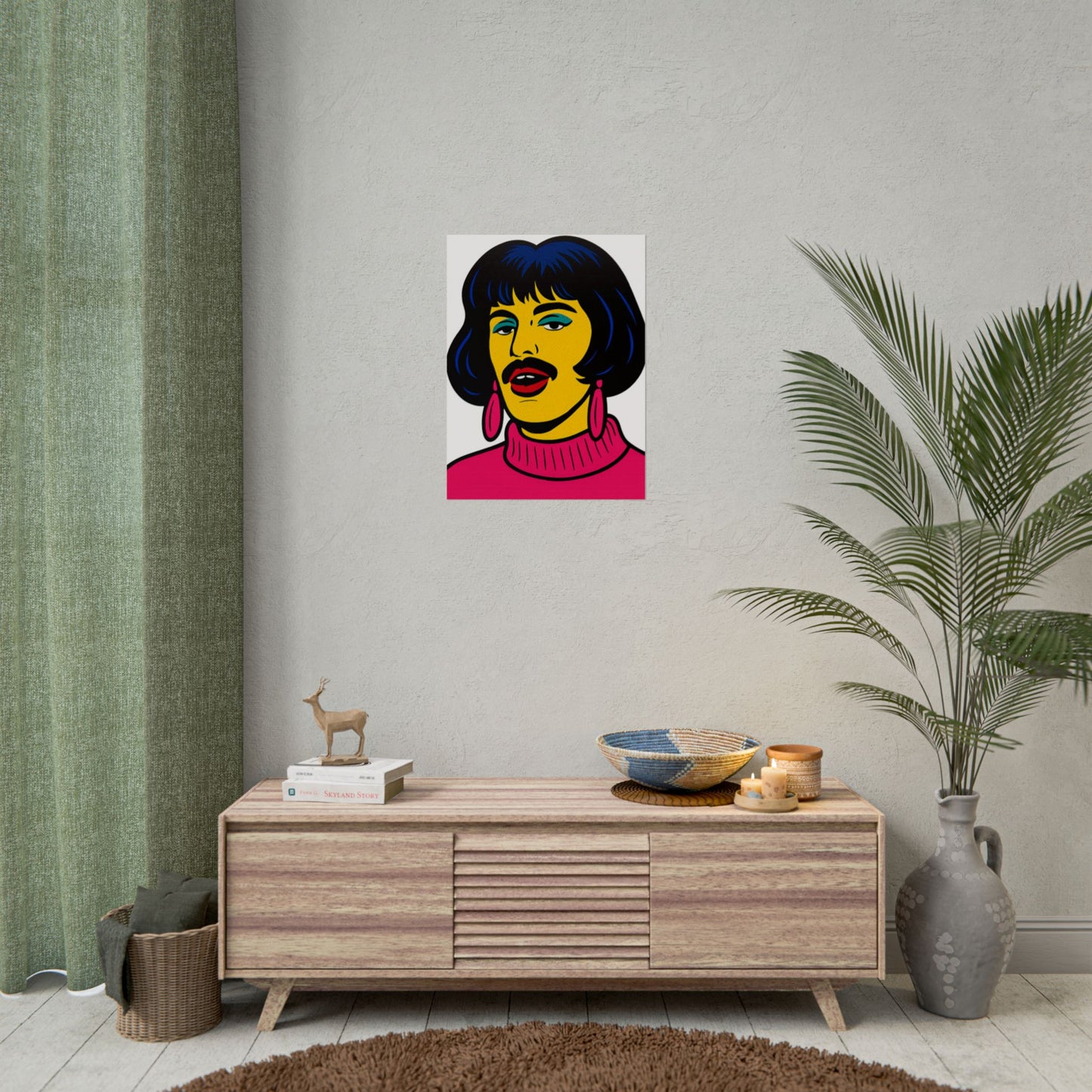 Mercury Pop Art I Want To Break Free Poster