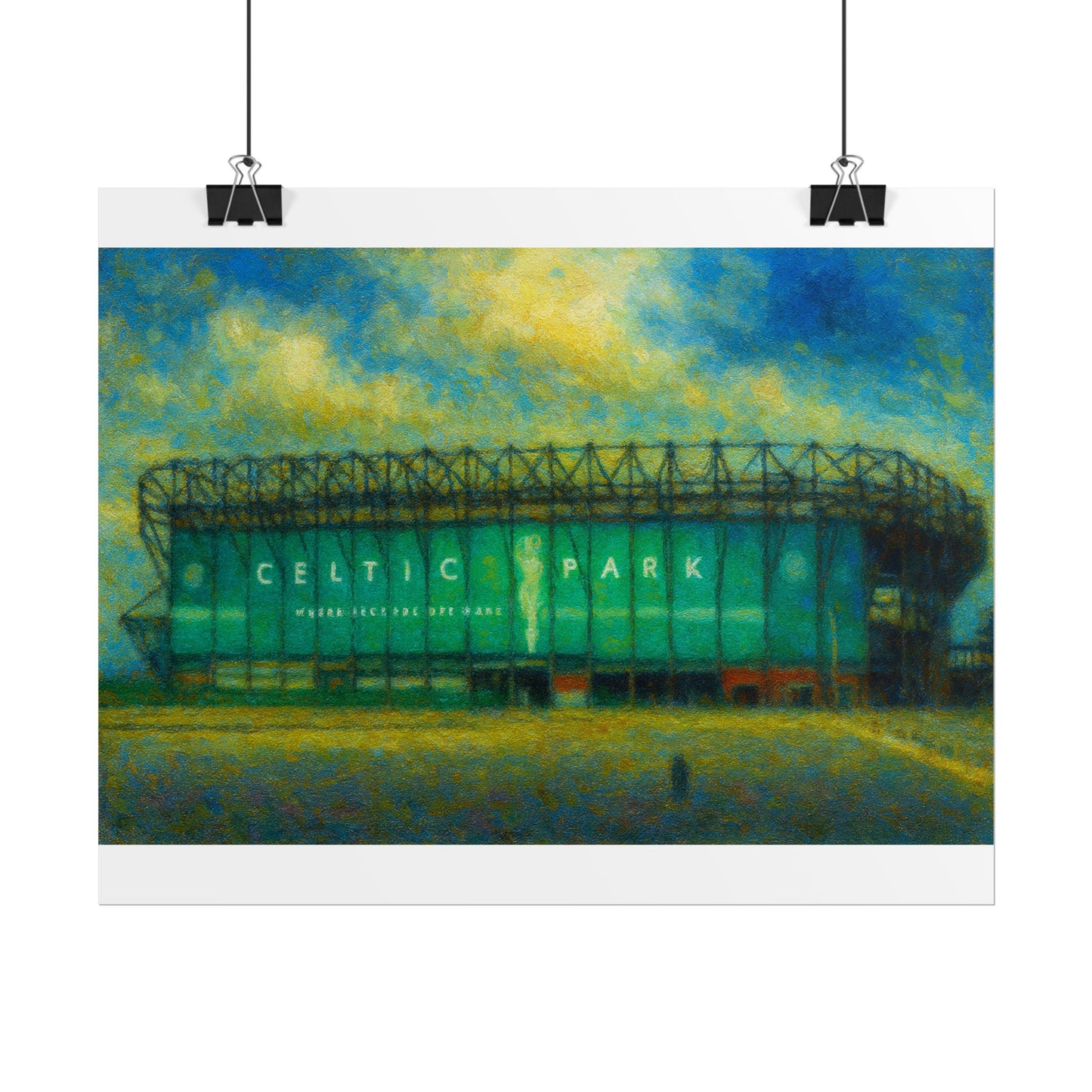 Celtic FC Celtic Park Art Print Poster