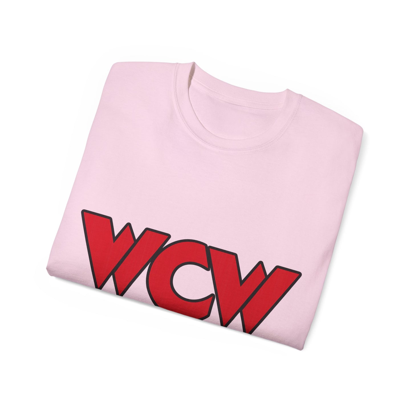 WCW Logo Red Unisex Ultra Cotton Tee