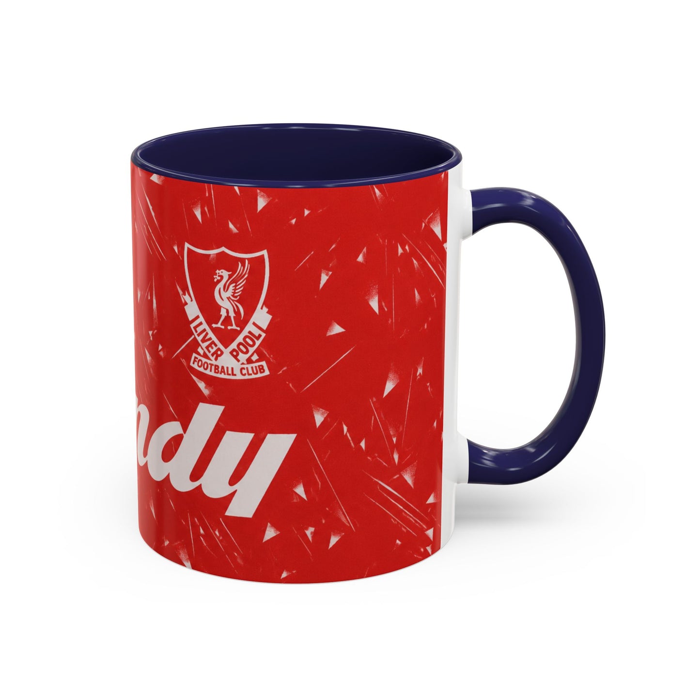 Liverpool 1989 - 91 Shirt Accent Coffee Mug (11, 15oz)